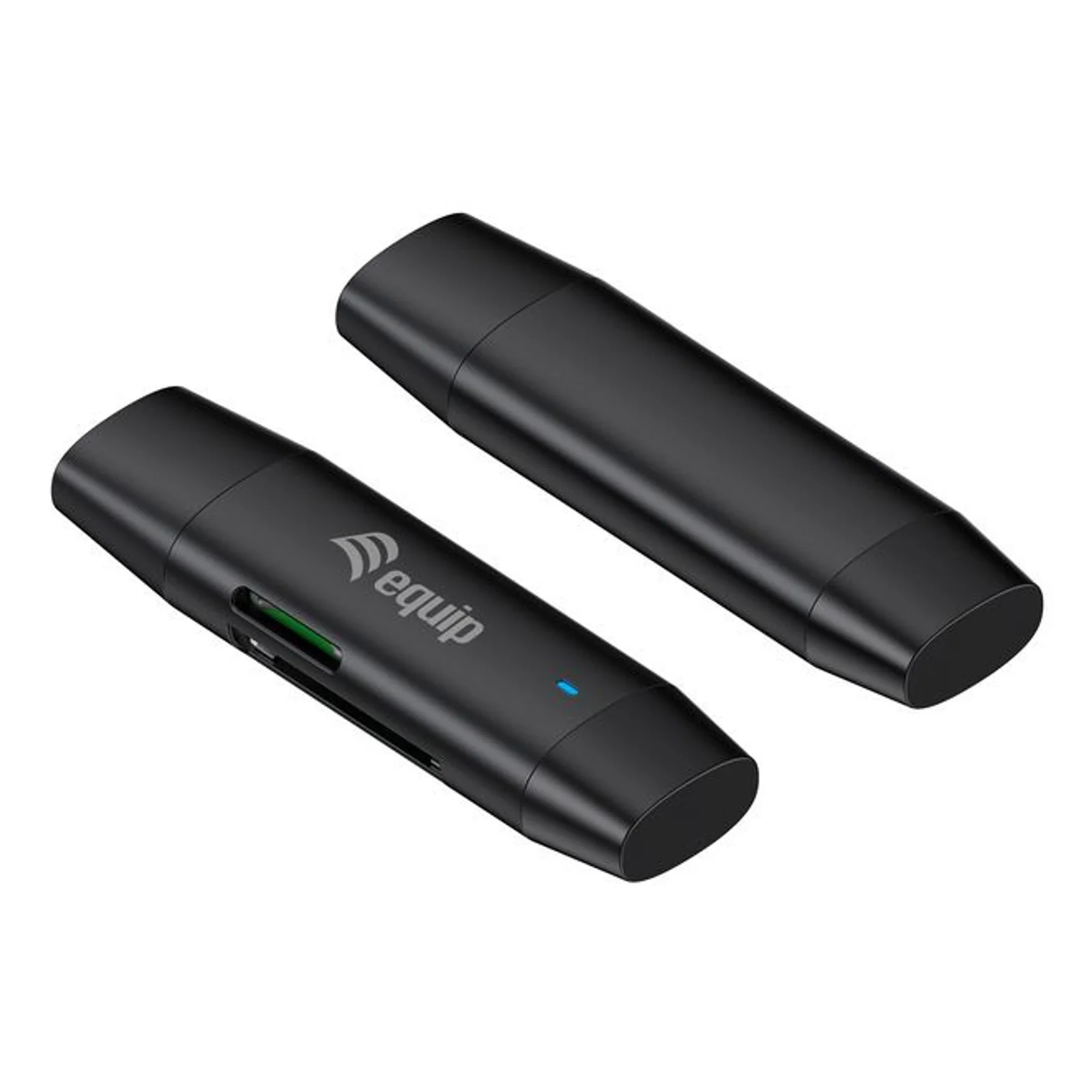 Equip 245462 lecteur de carte mémoire USB 3.2 Gen 1 (3.1 Gen 1) Type-A/Type-C Noir