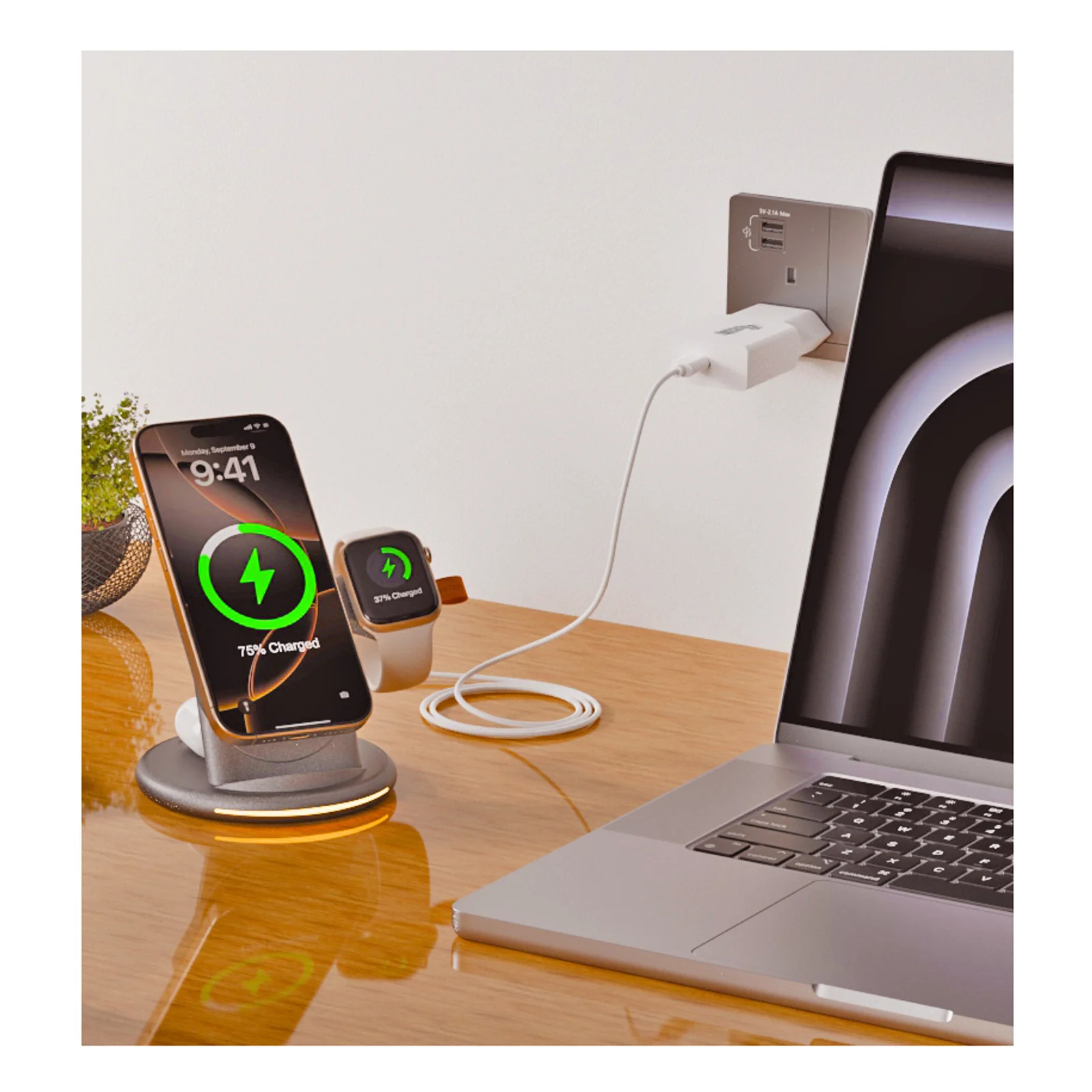 Equip 245521 chargeur d'appareils mobiles Universel Blanc Secteur Charge rapide Intérieure