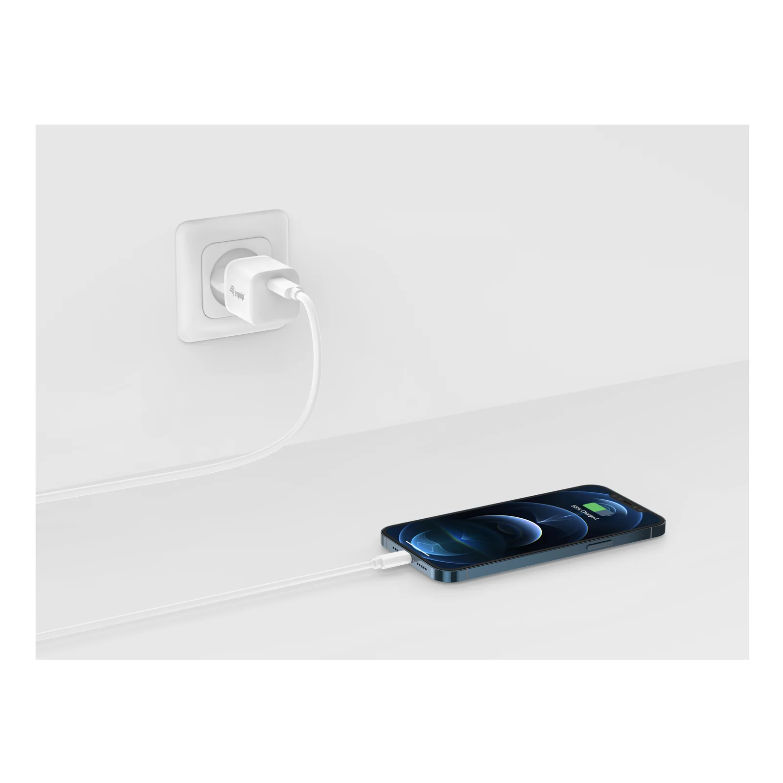 Equip 245530 chargeur d'appareils mobiles Tablette, Smartphone Blanc Secteur Intérieure