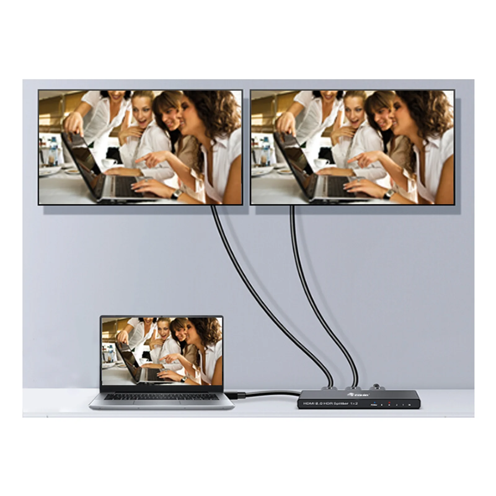 Equip 332716 HDMI 2x HDMI