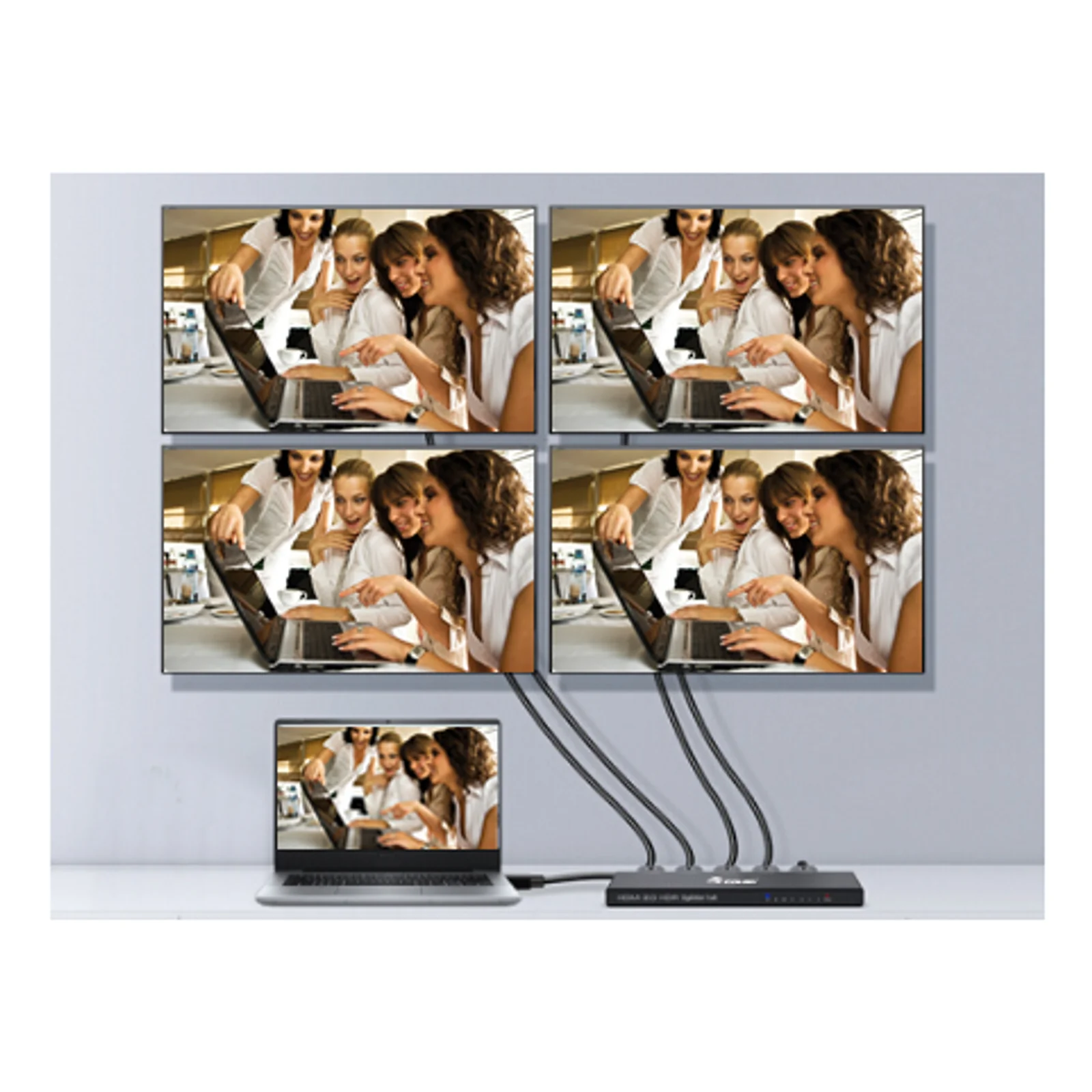 Equip 332717 HDMI 4x HDMI