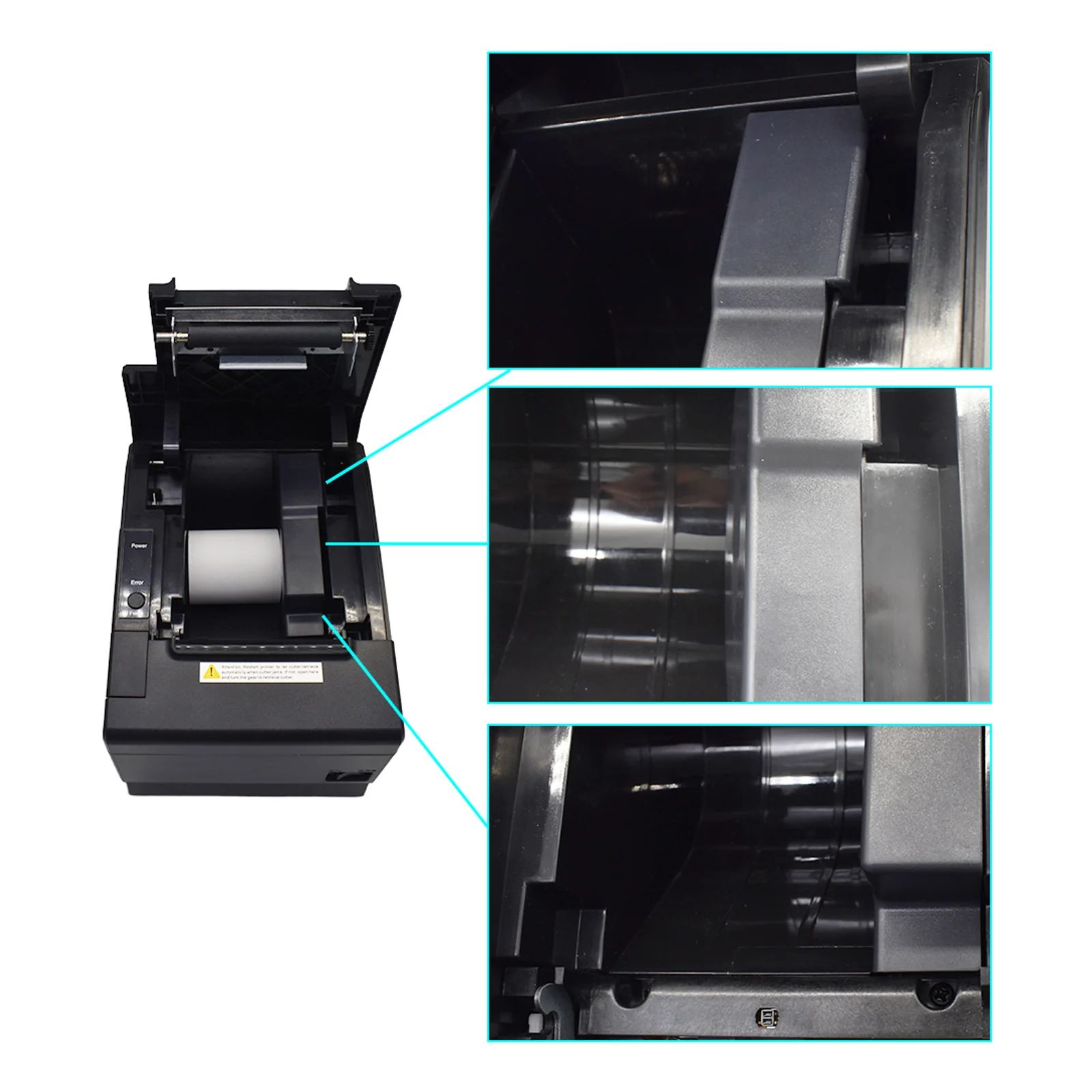 Equip 351006 Imprimante avec un port infrarouge 203 x 203 DPI Avec fil &sans fil Thermique Imprimantes POS