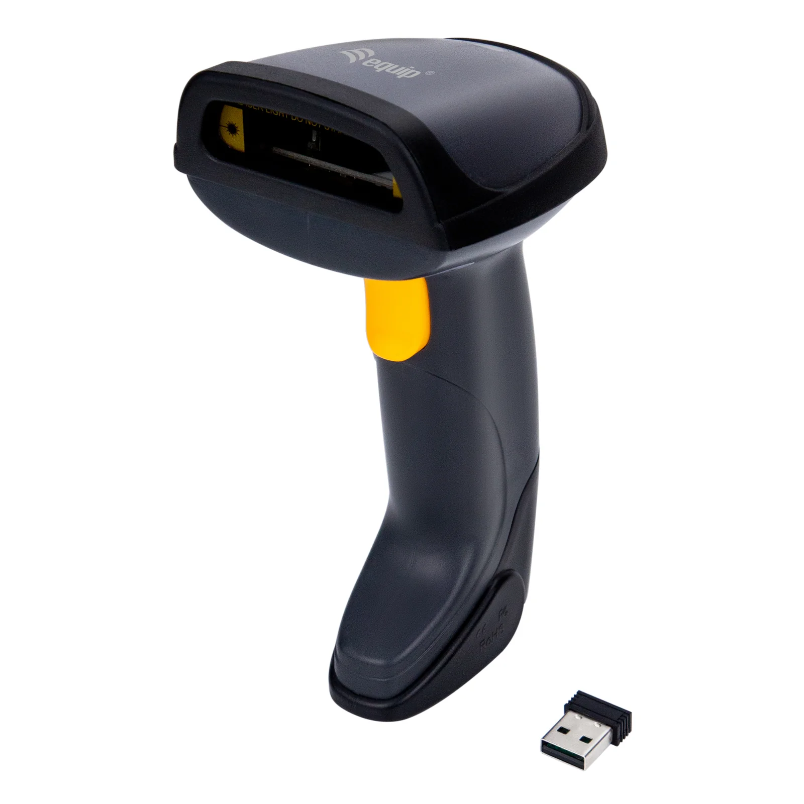 Equip 351023 lecteur de code barres Lecteur de code barre portable 1D LED Noir