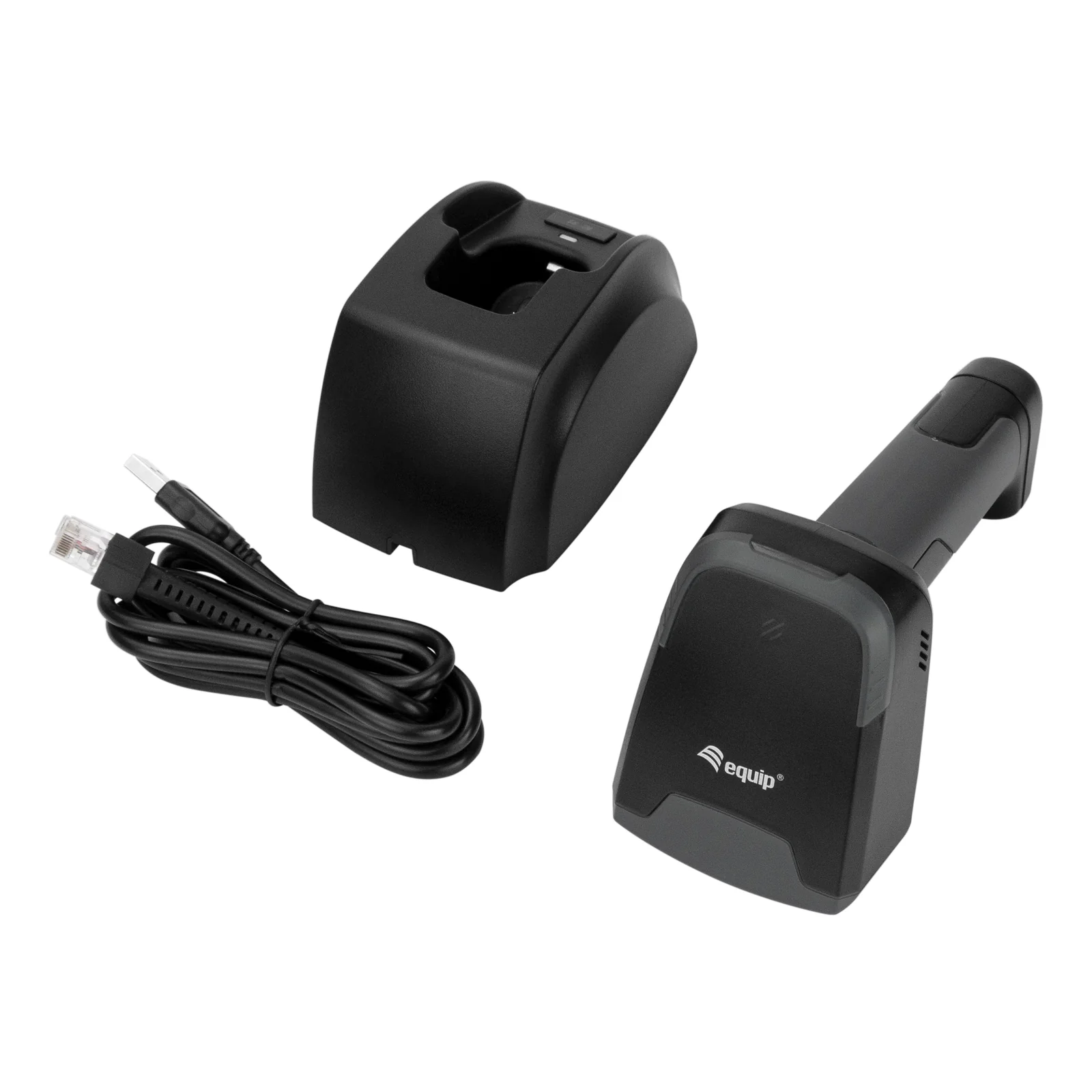 Equip 351030 lecteur de code barres Lecteur de code barre portable 1D/2D CMOS Noir