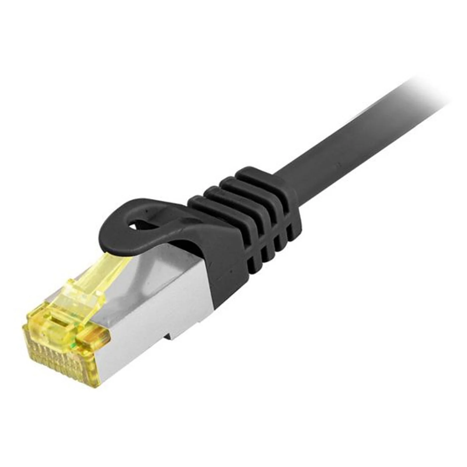 605110 câble de réseau Noir 25 m Cat6a S/FTP (S-STP)