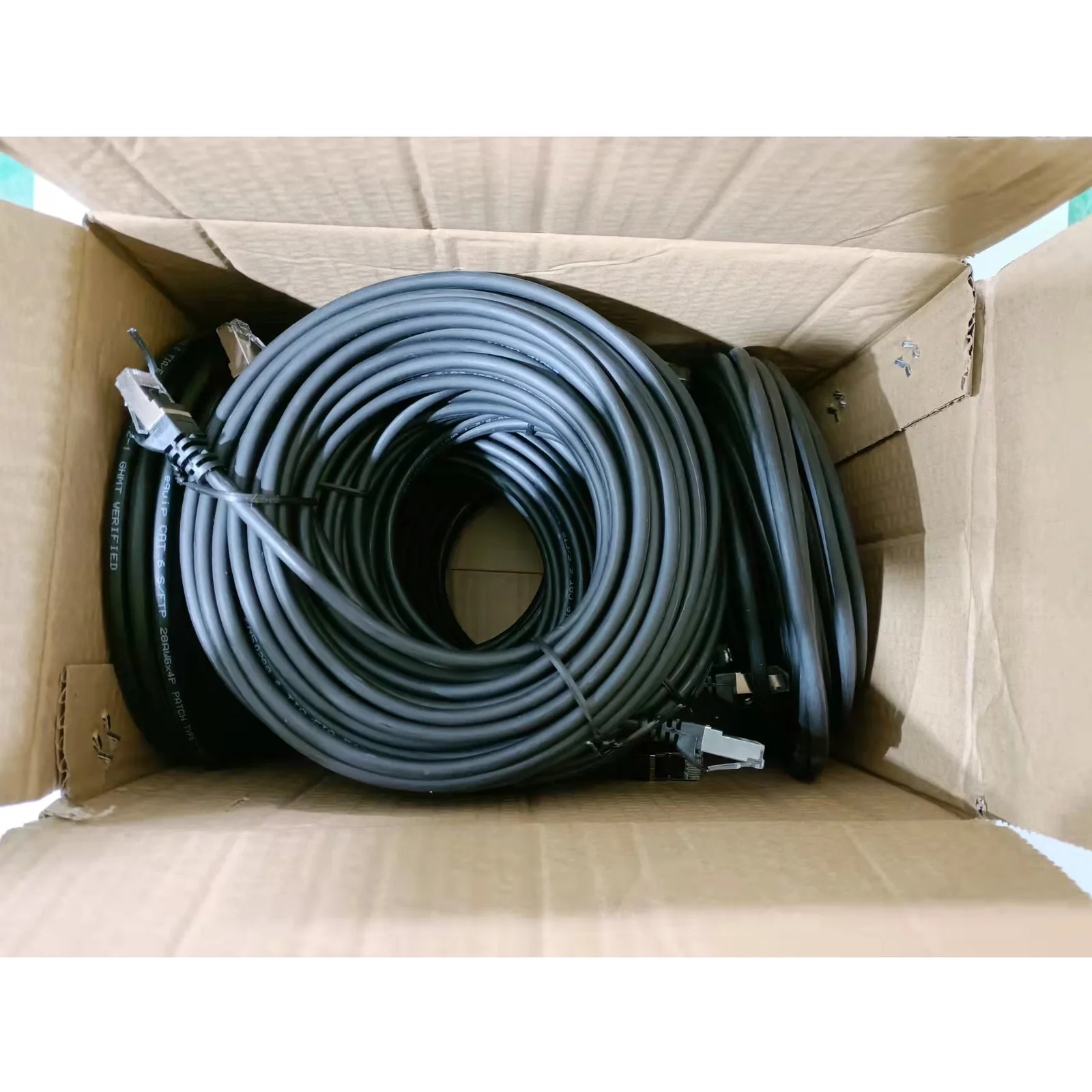 Equip 635594 câble de réseau Noir 5 m Cat6 S/FTP (S-STP)