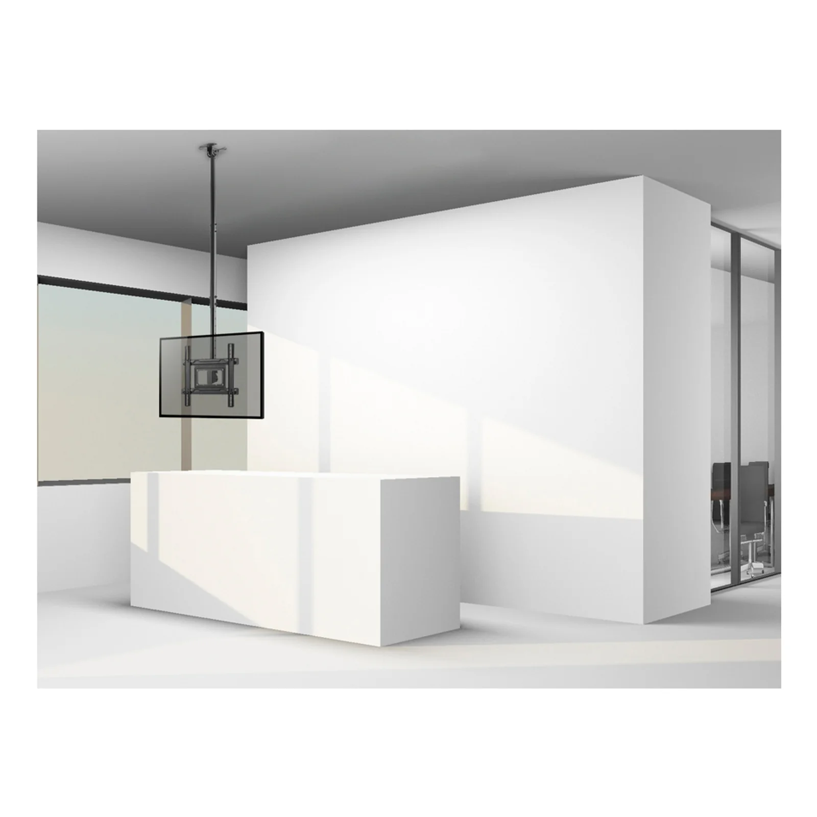 Equip 650321 Support TV 32« -70 » pour montage au plafond