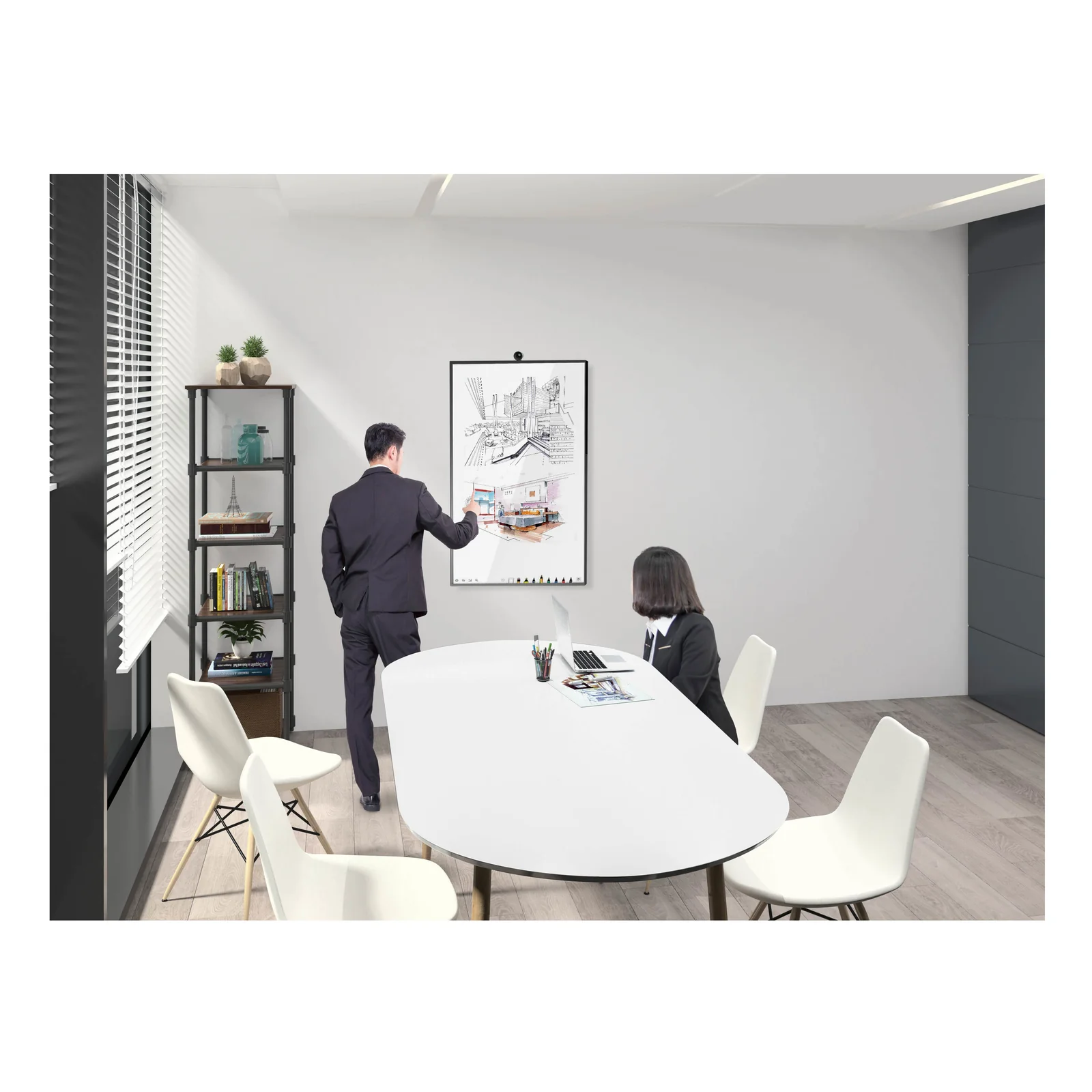 Equip 650331 Support mural universel rotatif pour TV 37"-80