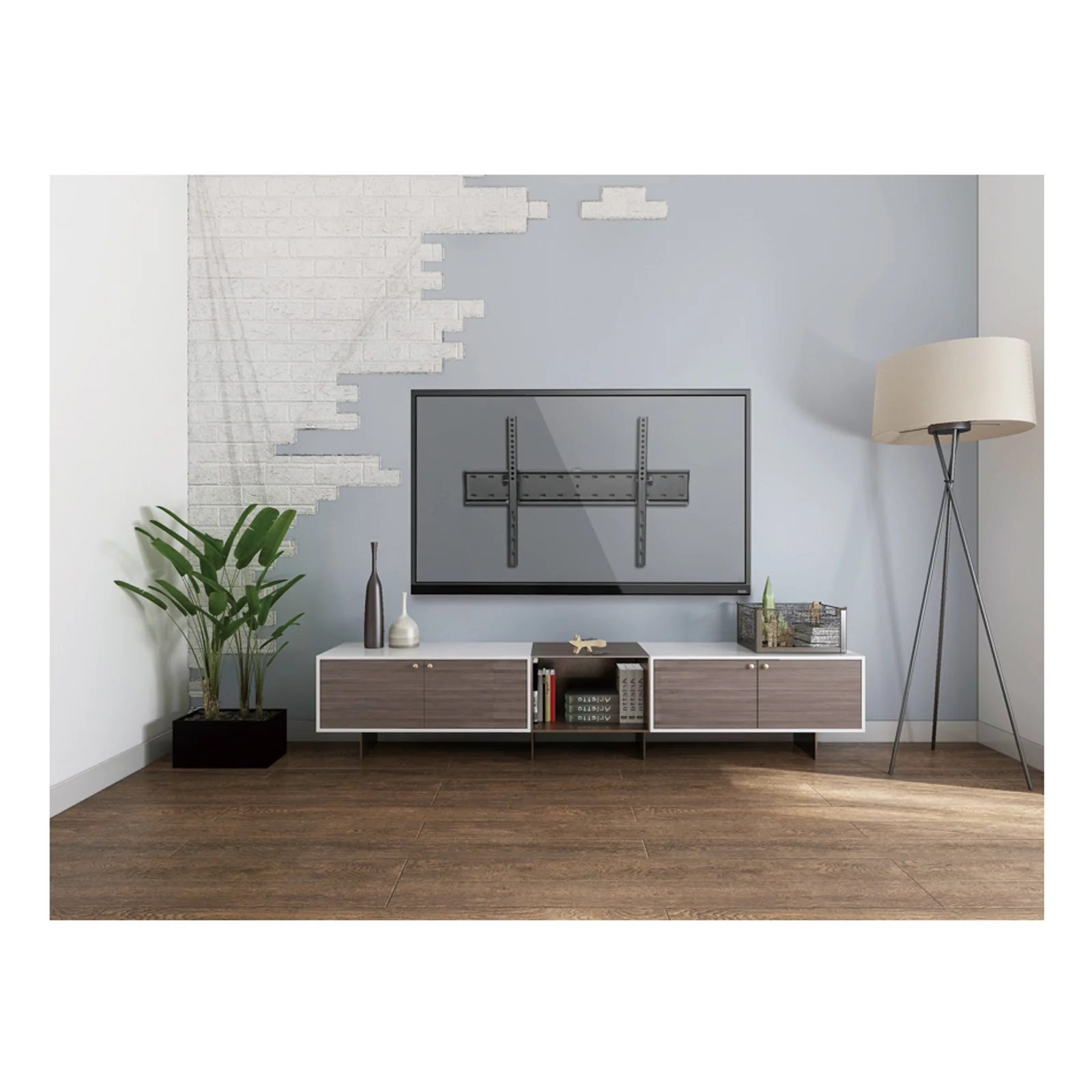 Equip 650332 Support mural inclinable pour TV 37"-75