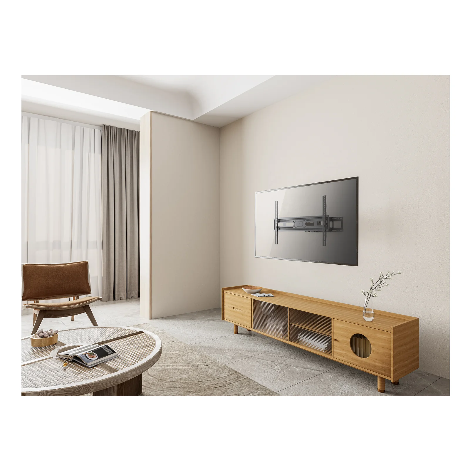 Equip 650337 Support TV 37« -80 » à mouvement complet