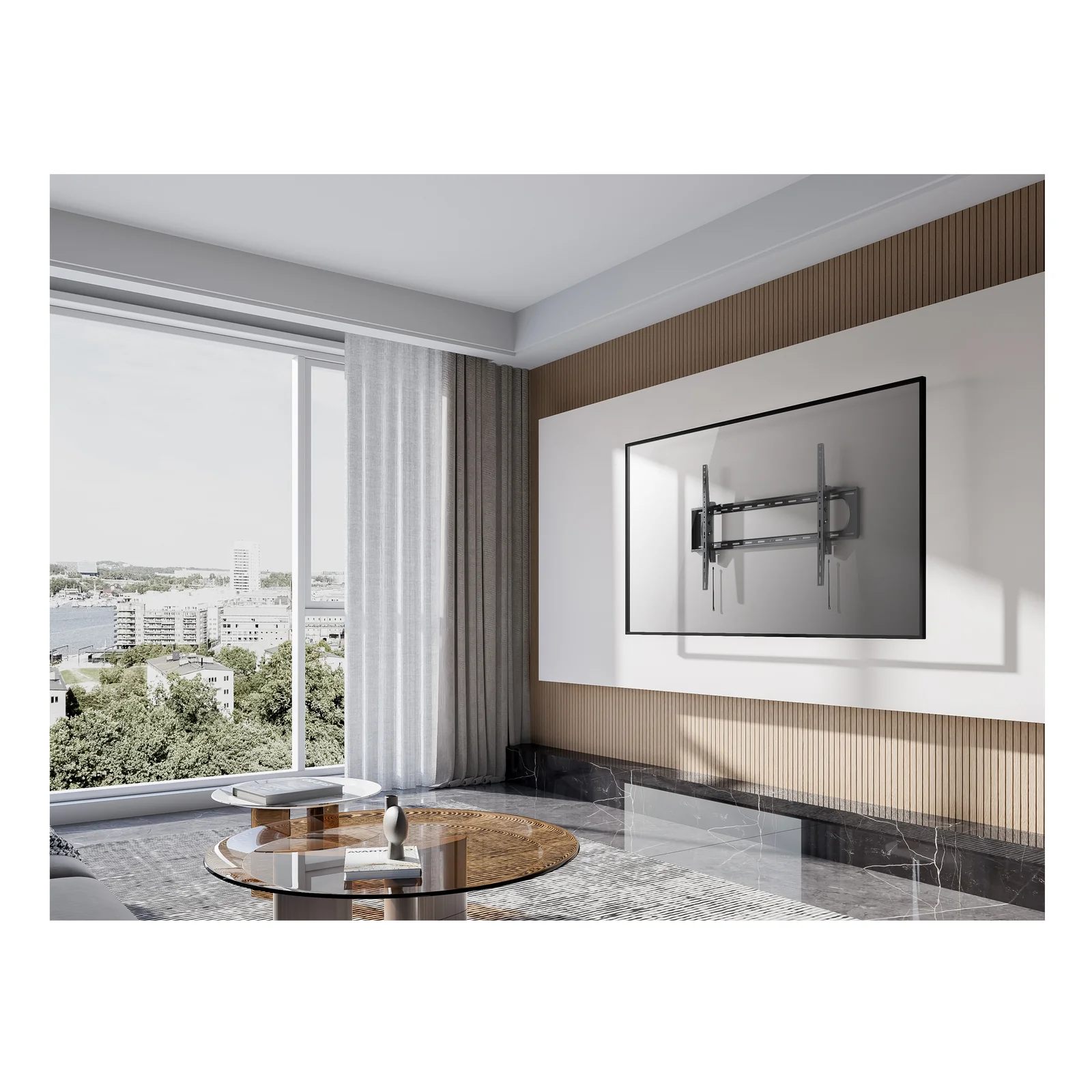 Equip 650339 60« -120 » Support de montage TV inclinable ultra-robuste