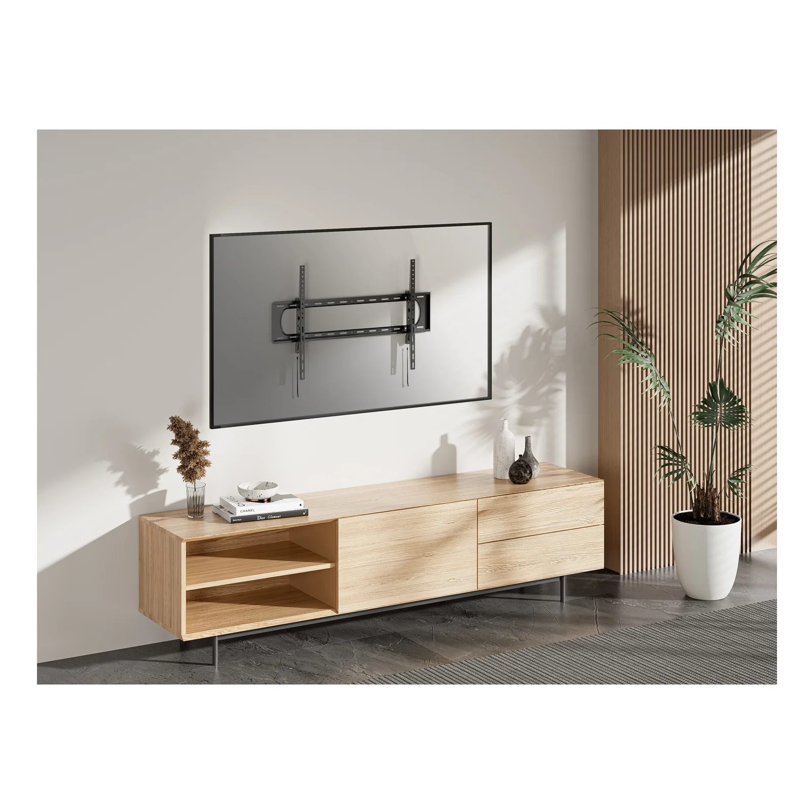 Equip 650339 60« -120 » Support de montage TV inclinable ultra-robuste