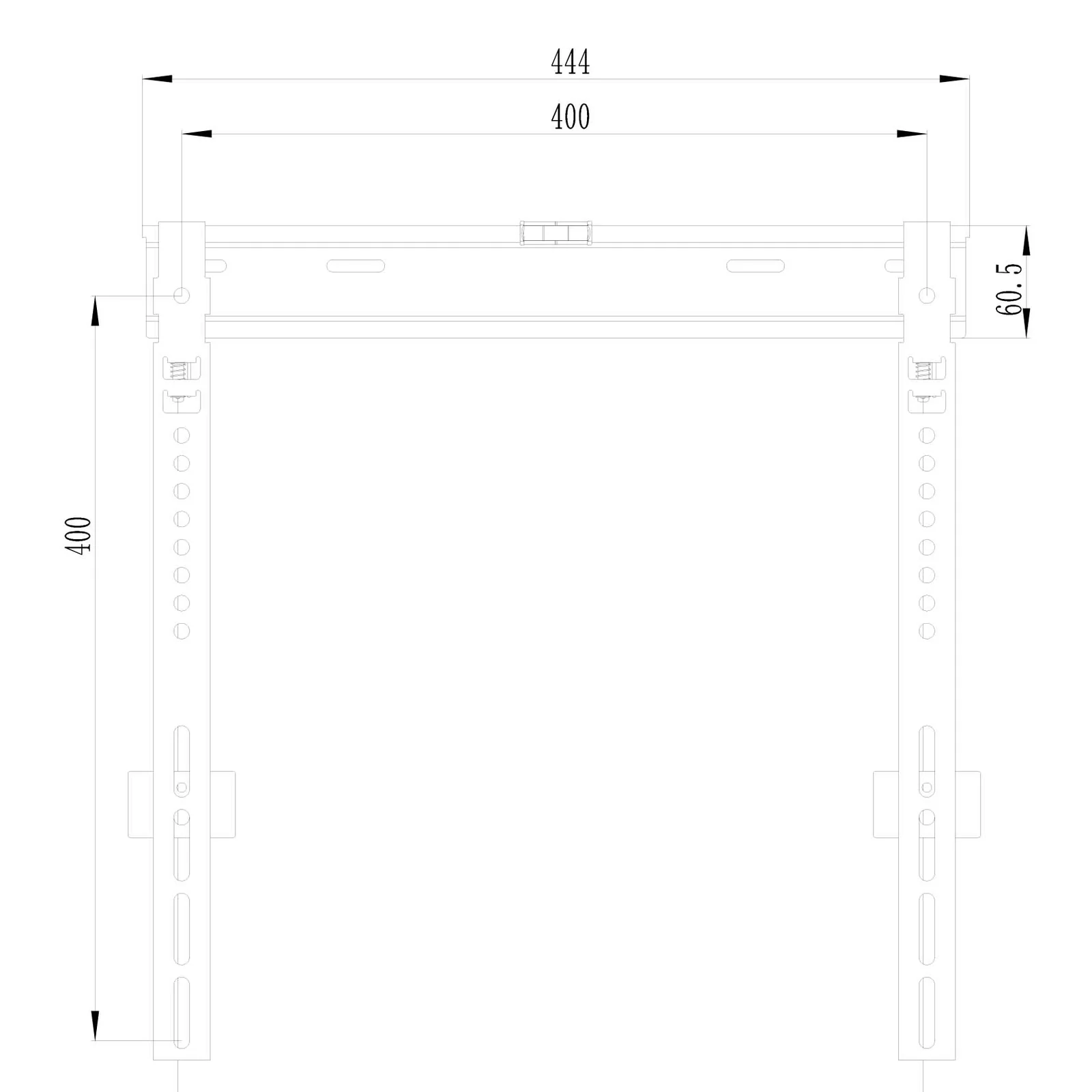 Equip 650363 Support mural fixe pour TV de 37 à 55 pouces