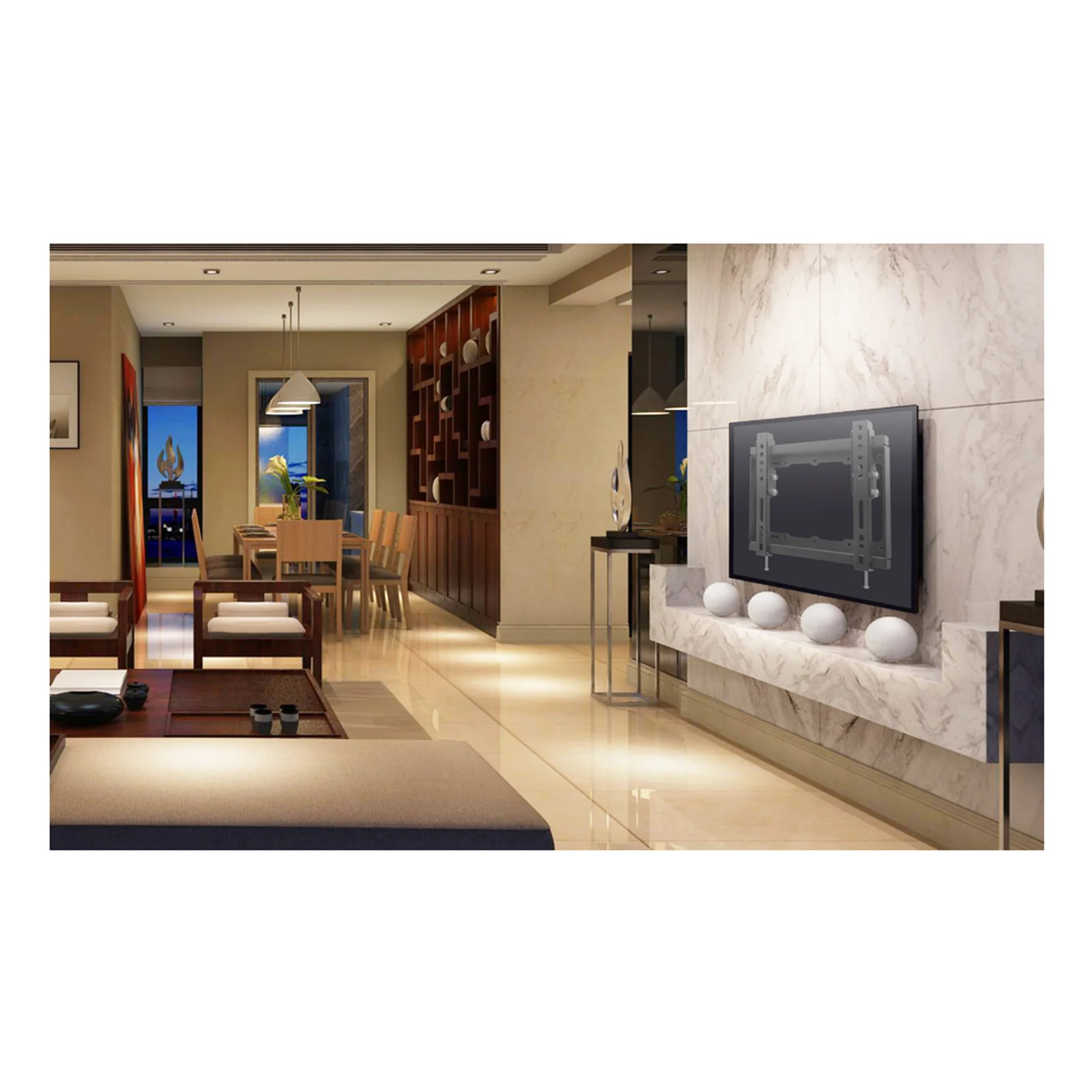Equip 650408 Support mural inclinable 23« -43 » pour TV