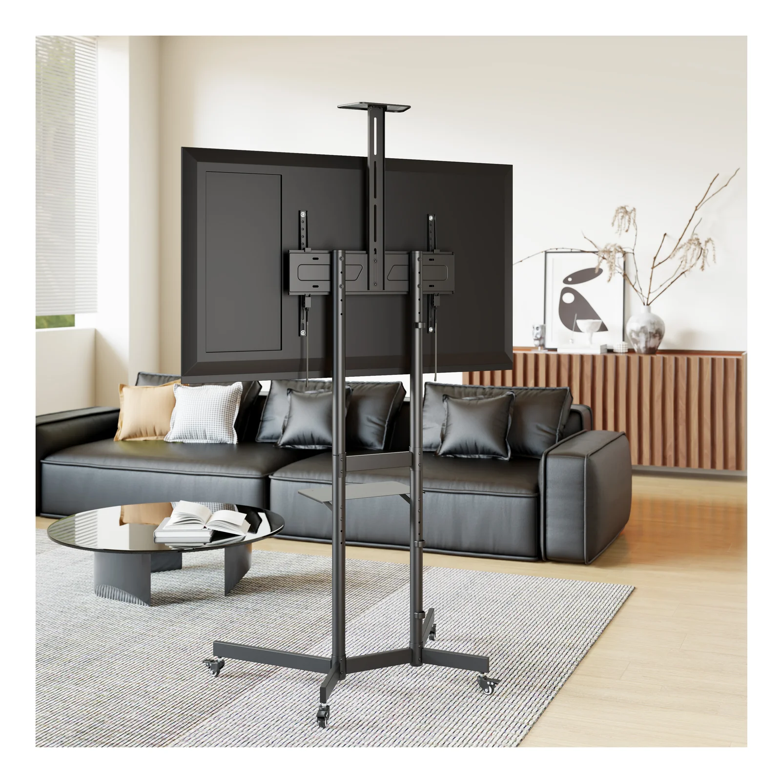 Equip 650636 support pour téléviseur 177,8 cm (70") Noir