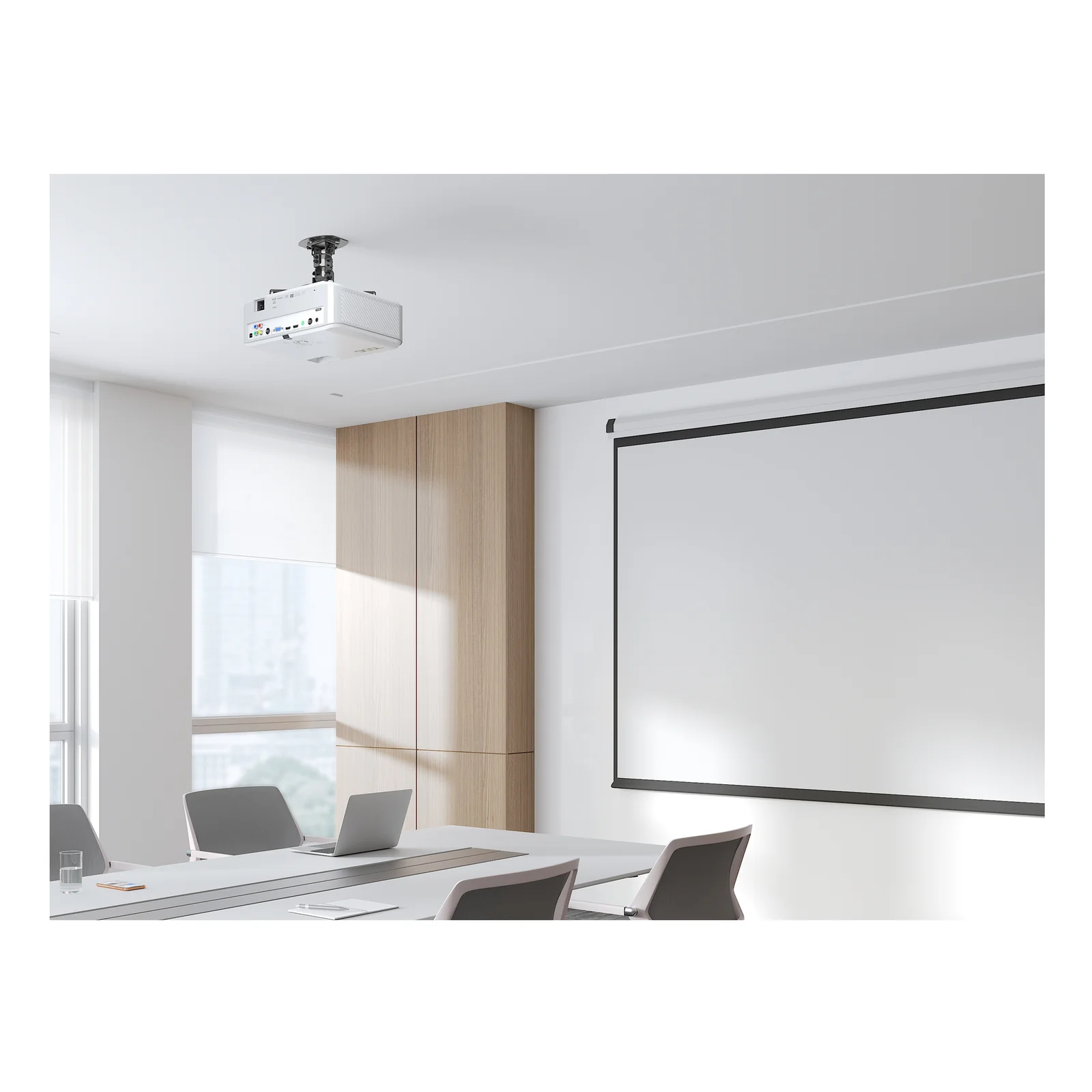 Equip 650705 support pour projecteurs Plafond Noir