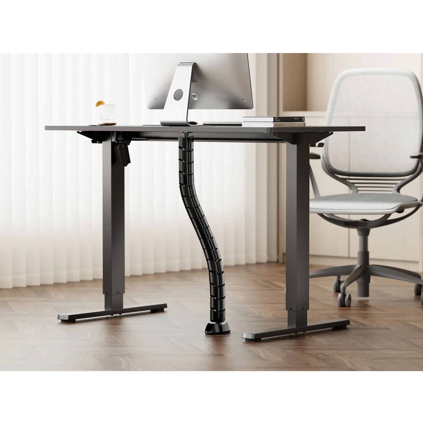 Equip 650861 range-câbles Bureau Manchon de câbles Noir 1 pièce(s)