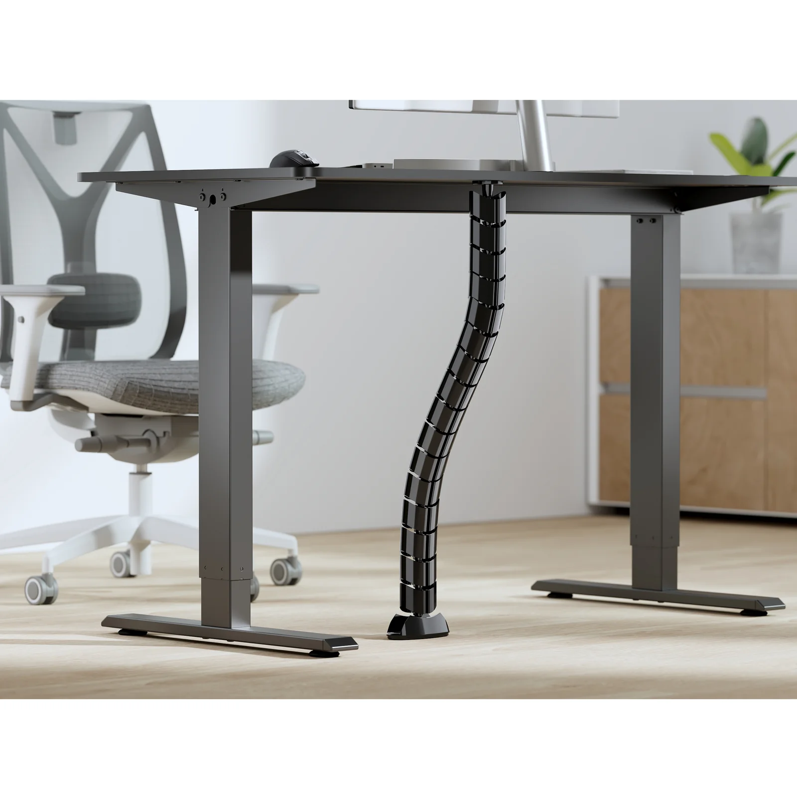 Equip 650861 range-câbles Bureau Manchon de câbles Noir 1 pièce(s)