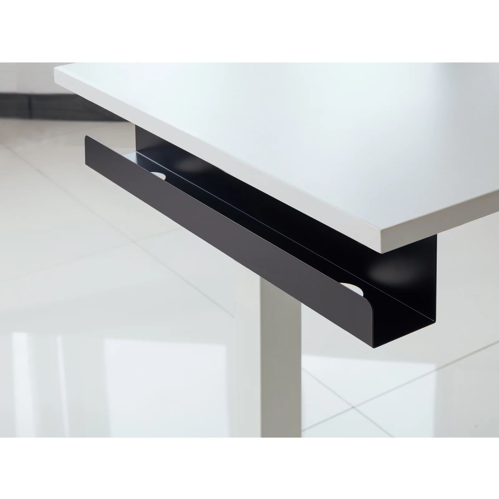 Equip 650863 range-câbles Bureau Plateau de câbles Noir 1 pièce(s)