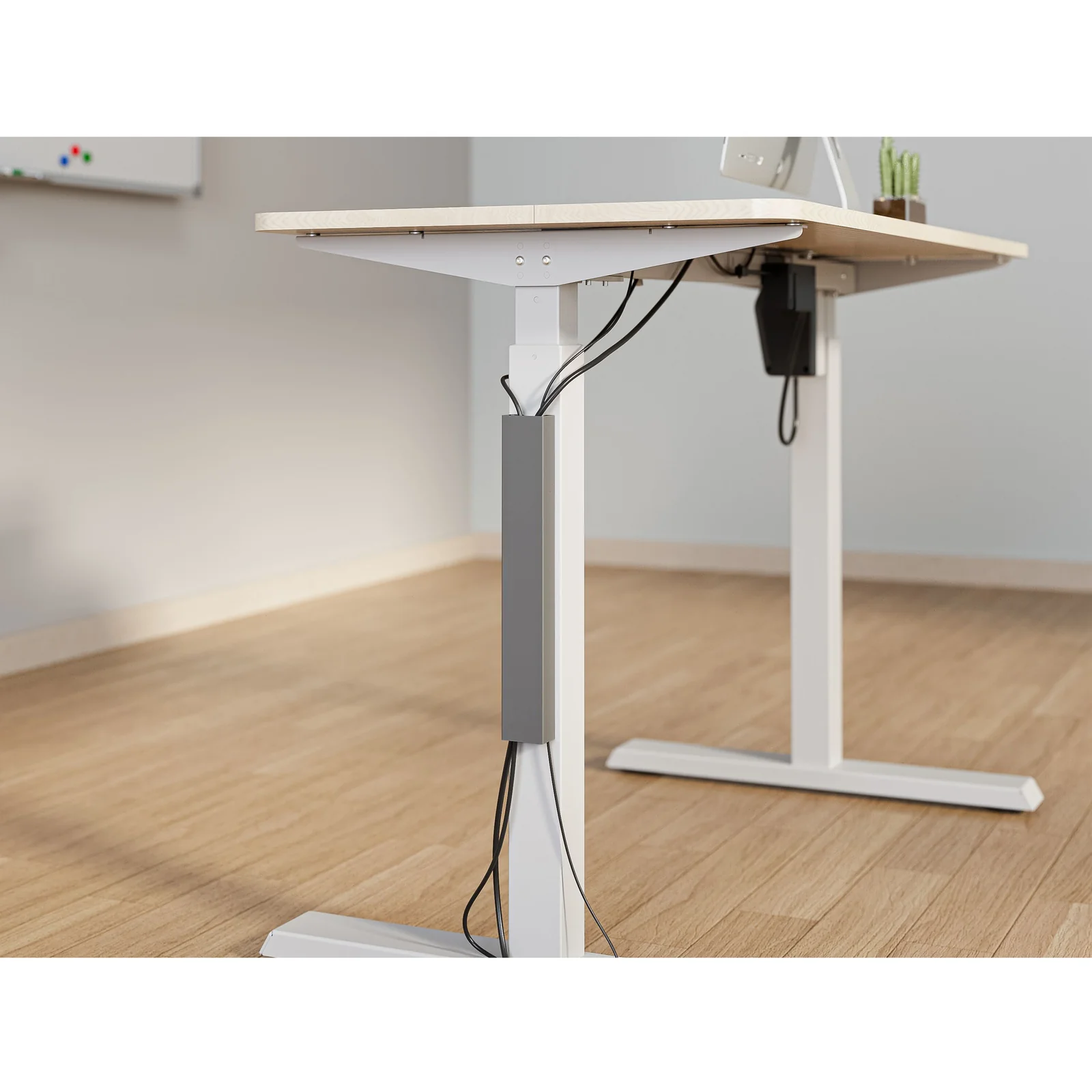 Equip 650864 range-câbles Bureau Plateau de câbles Gris