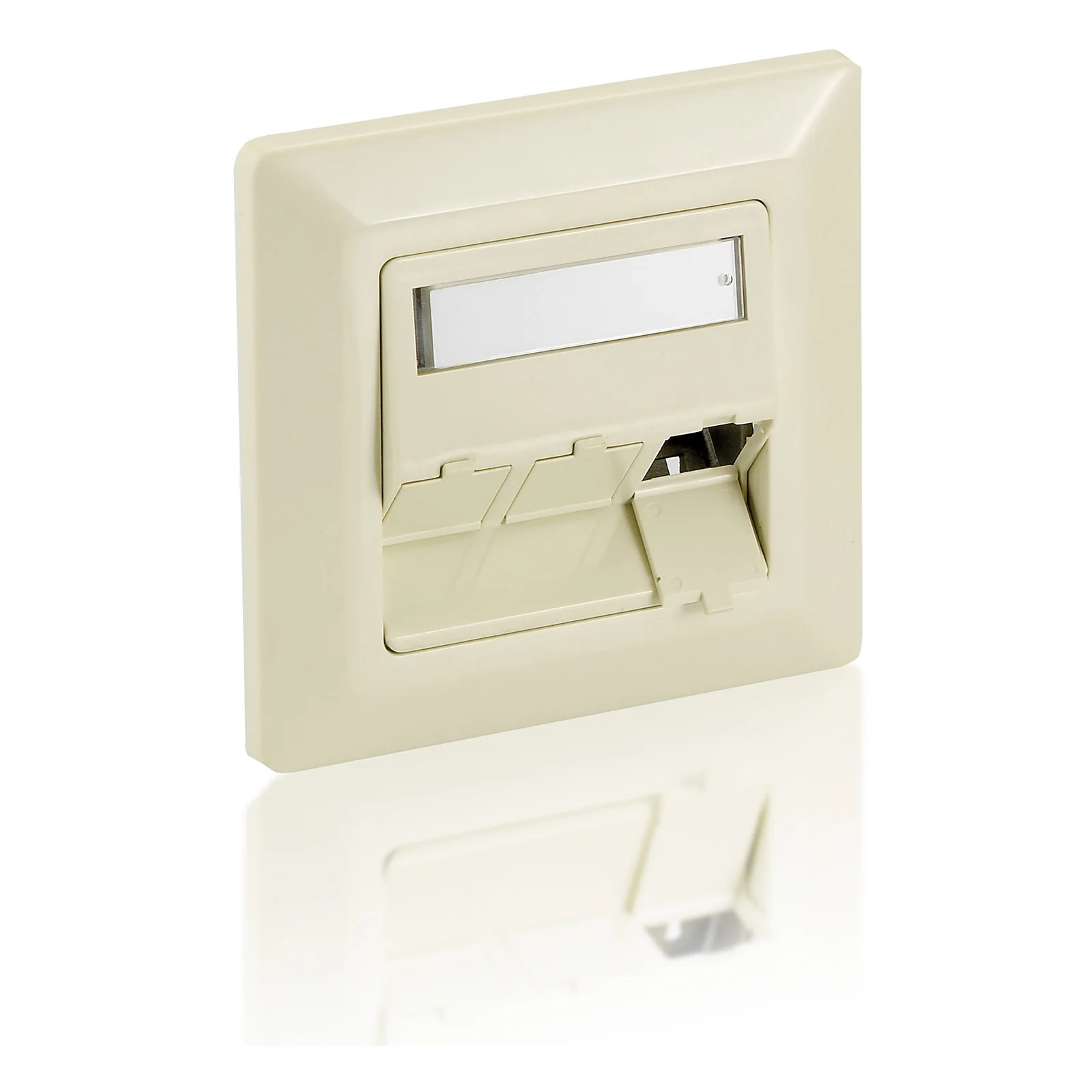 761304 Plaque de commutation et obturateur Blanc