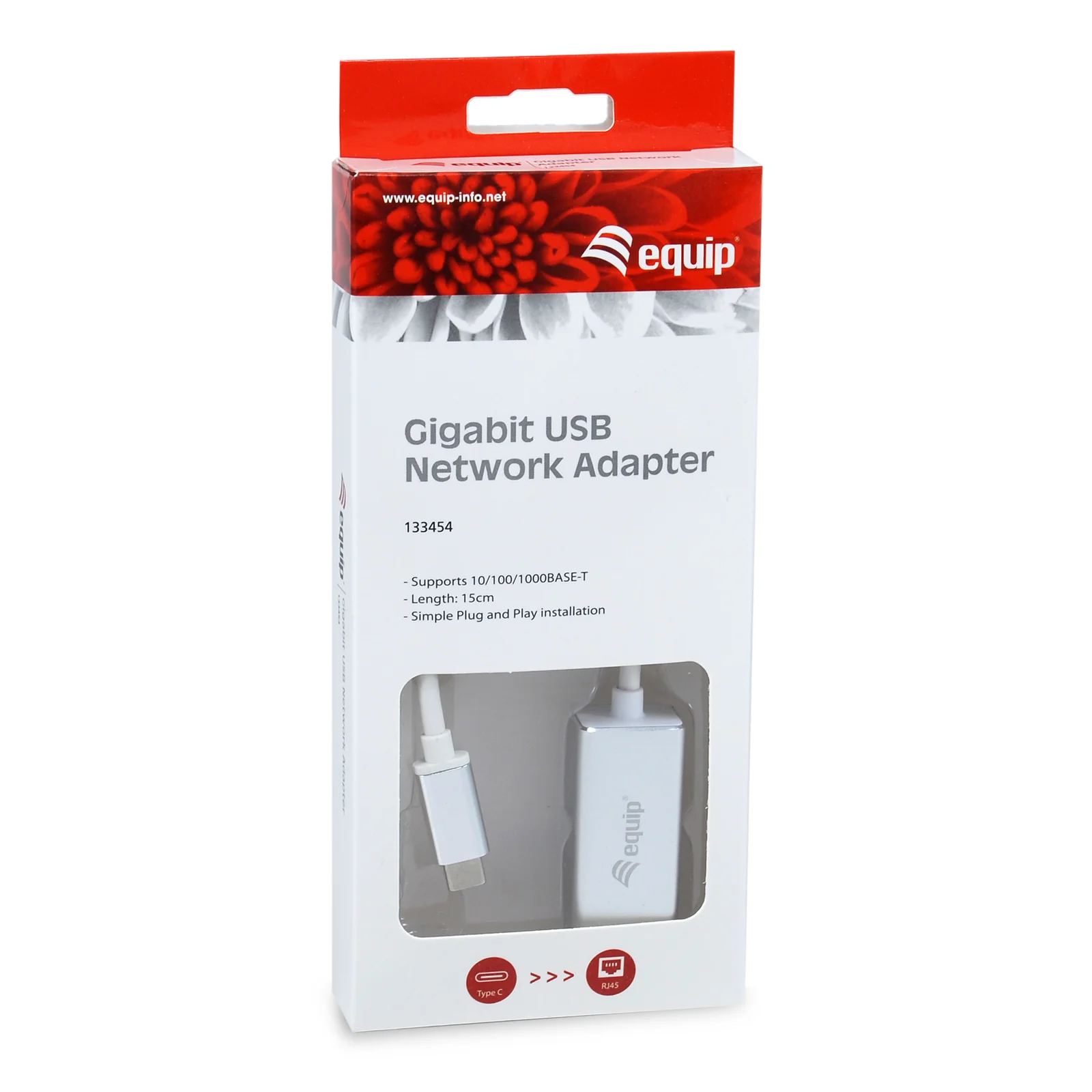 Equip Adaptateur réseau USB-C vers RJ45 Gigabit