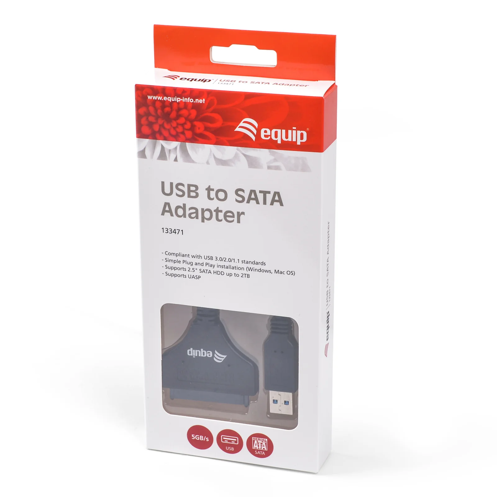 Equip Adaptateur USB 3.0 vers SATA