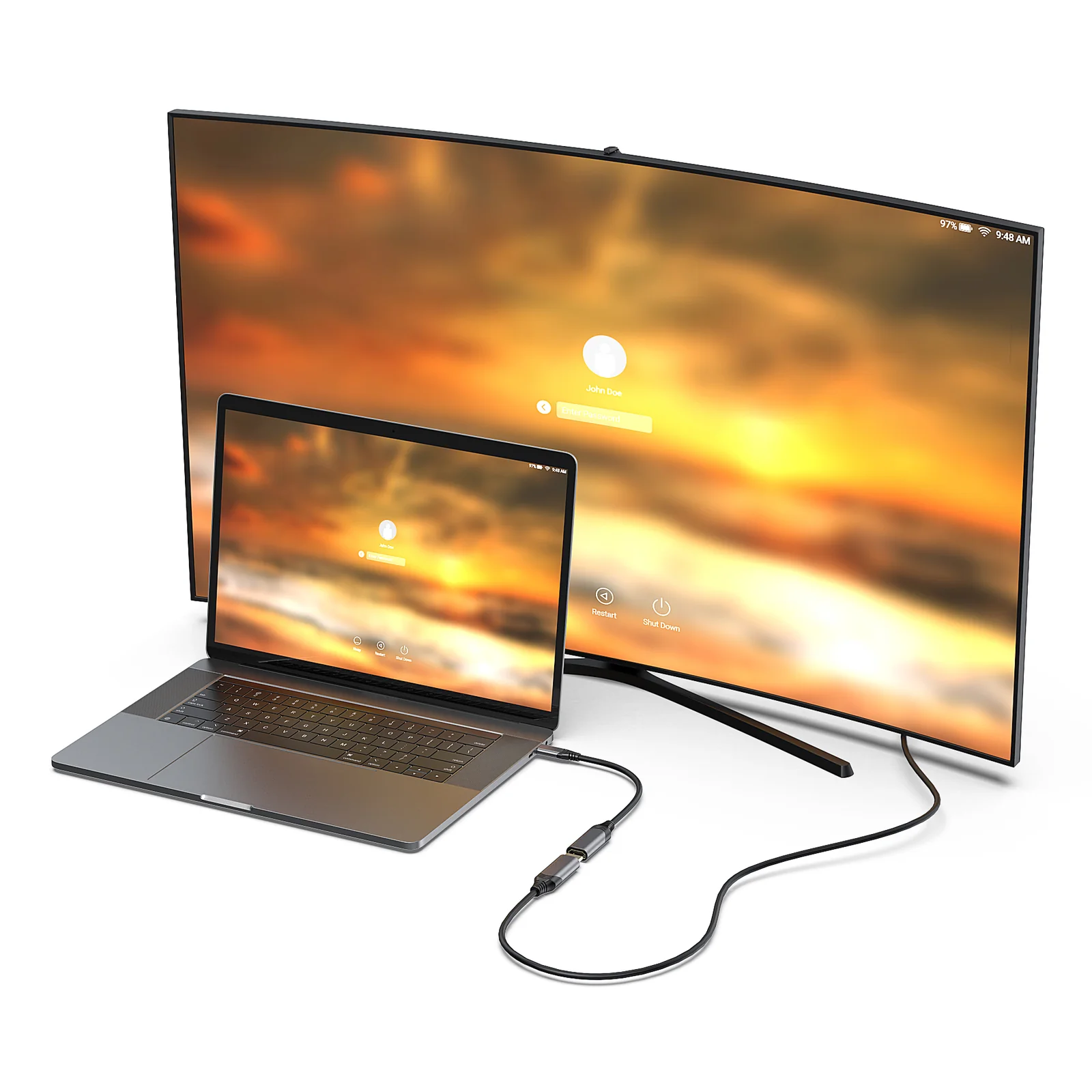 Equip Adaptateur USB-C vers HDMI 2.1, 8K/30Hz