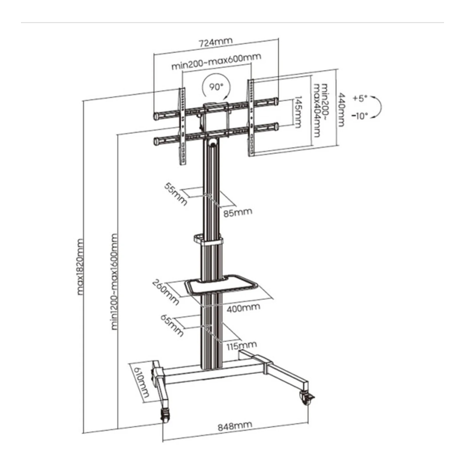 Equip Chariot LFD rotatif 37-86