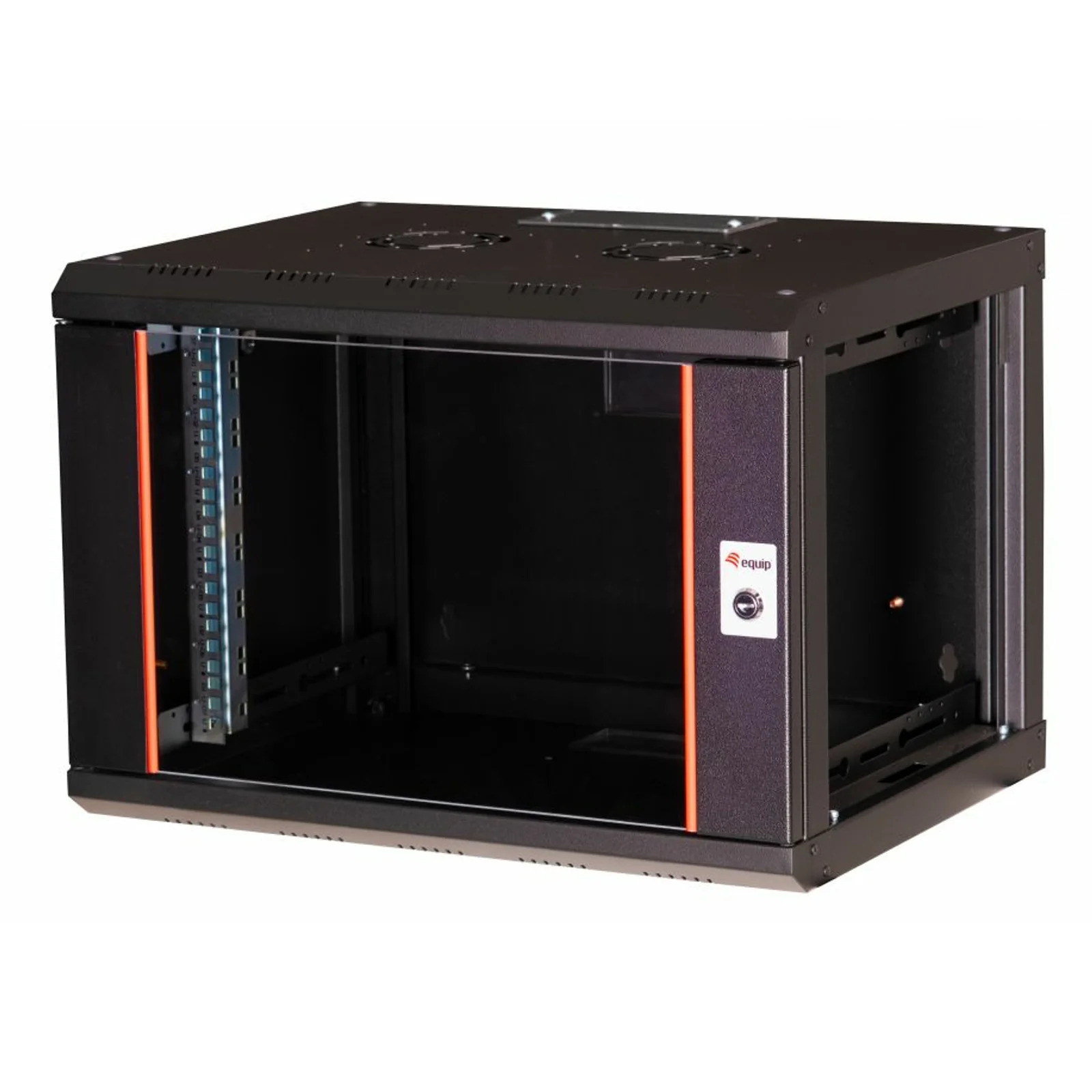 Equip EPM-07-6045-B-CBAA étagère 7U Rack monté sur le mur Noir