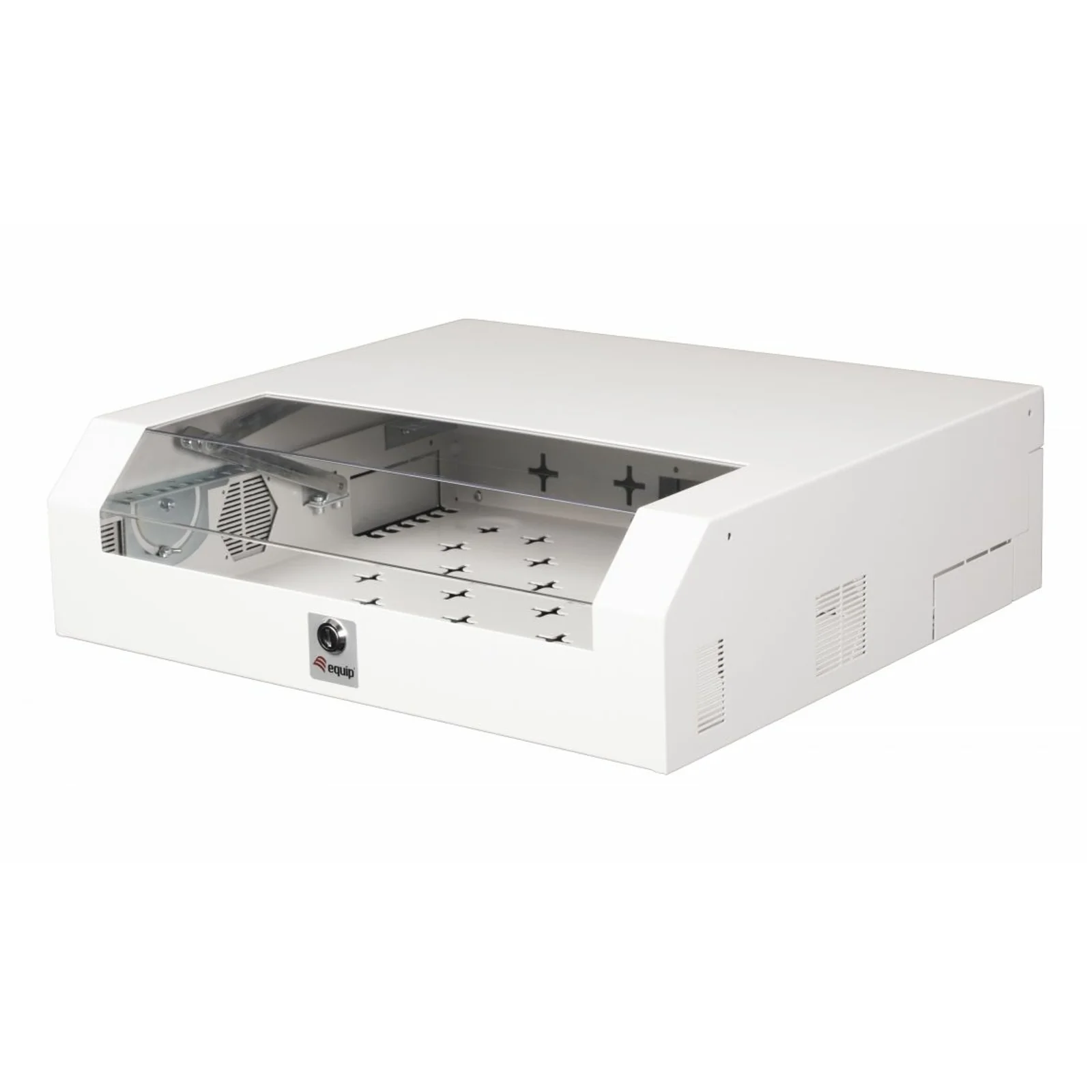 ESF-05-G étagère 2U/3U Rack monté sur le mur Gris clair