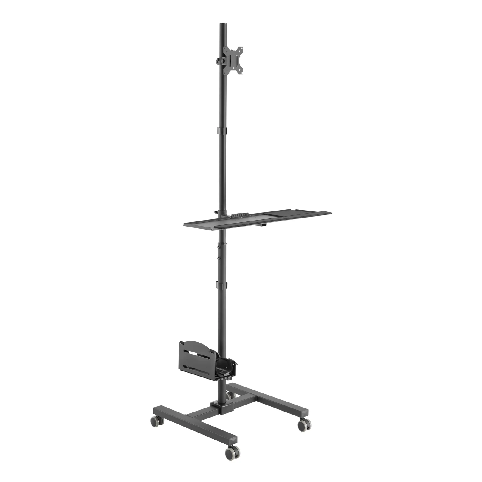 Poste de travail mobile à moniteur unique 17"-32