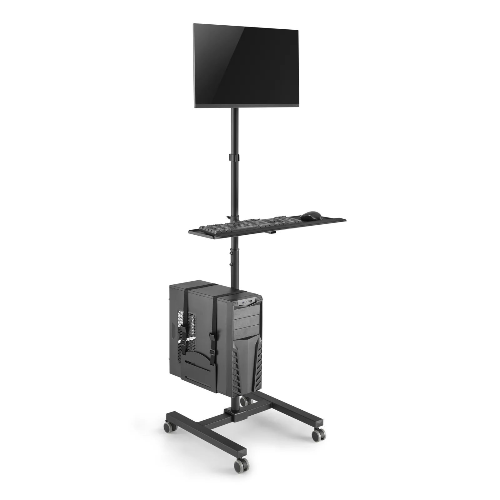 Equip Poste de travail mobile à moniteur unique 17"-32