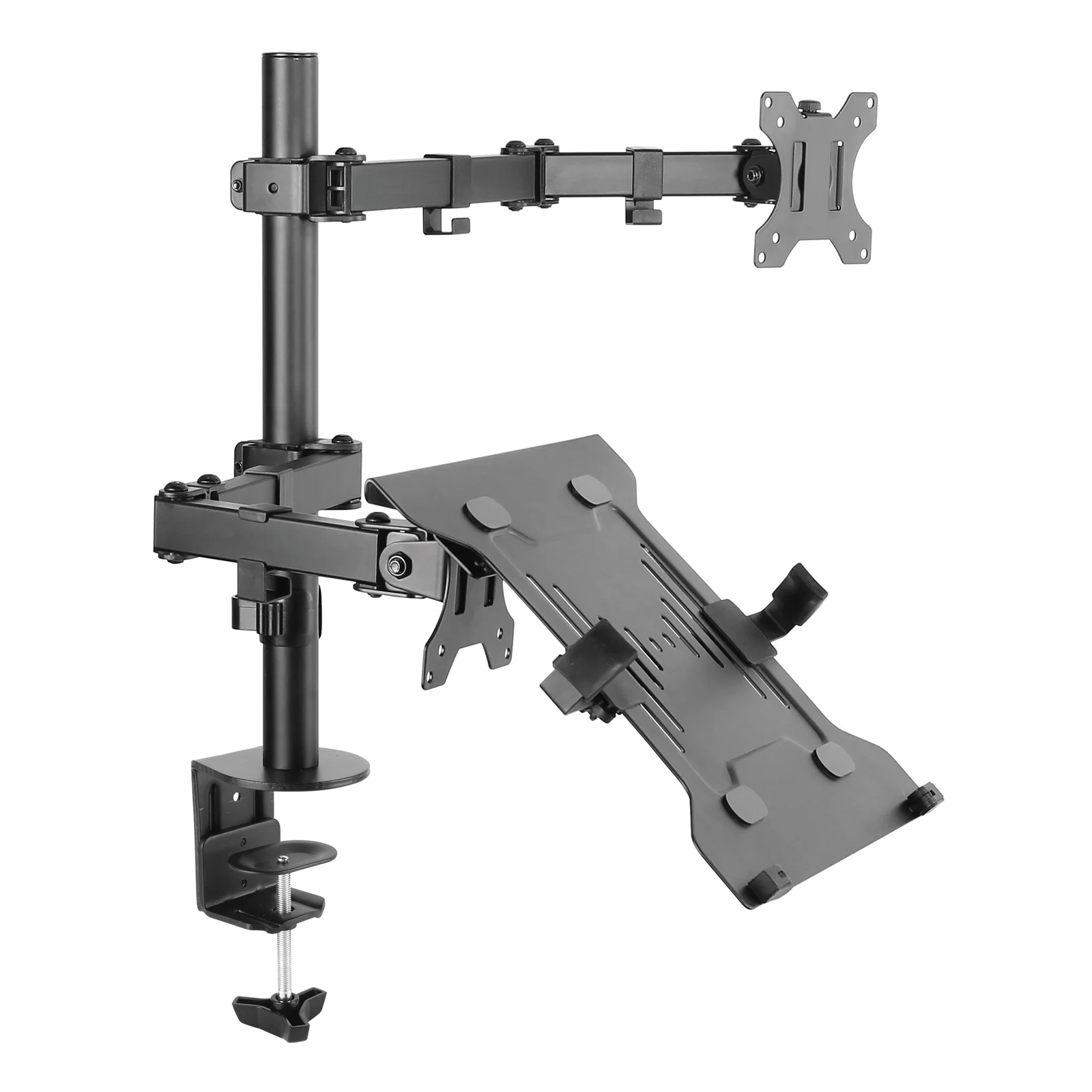 Support de bureau pour moniteur, ordinateur portable, à bras articulé, 13"-32
