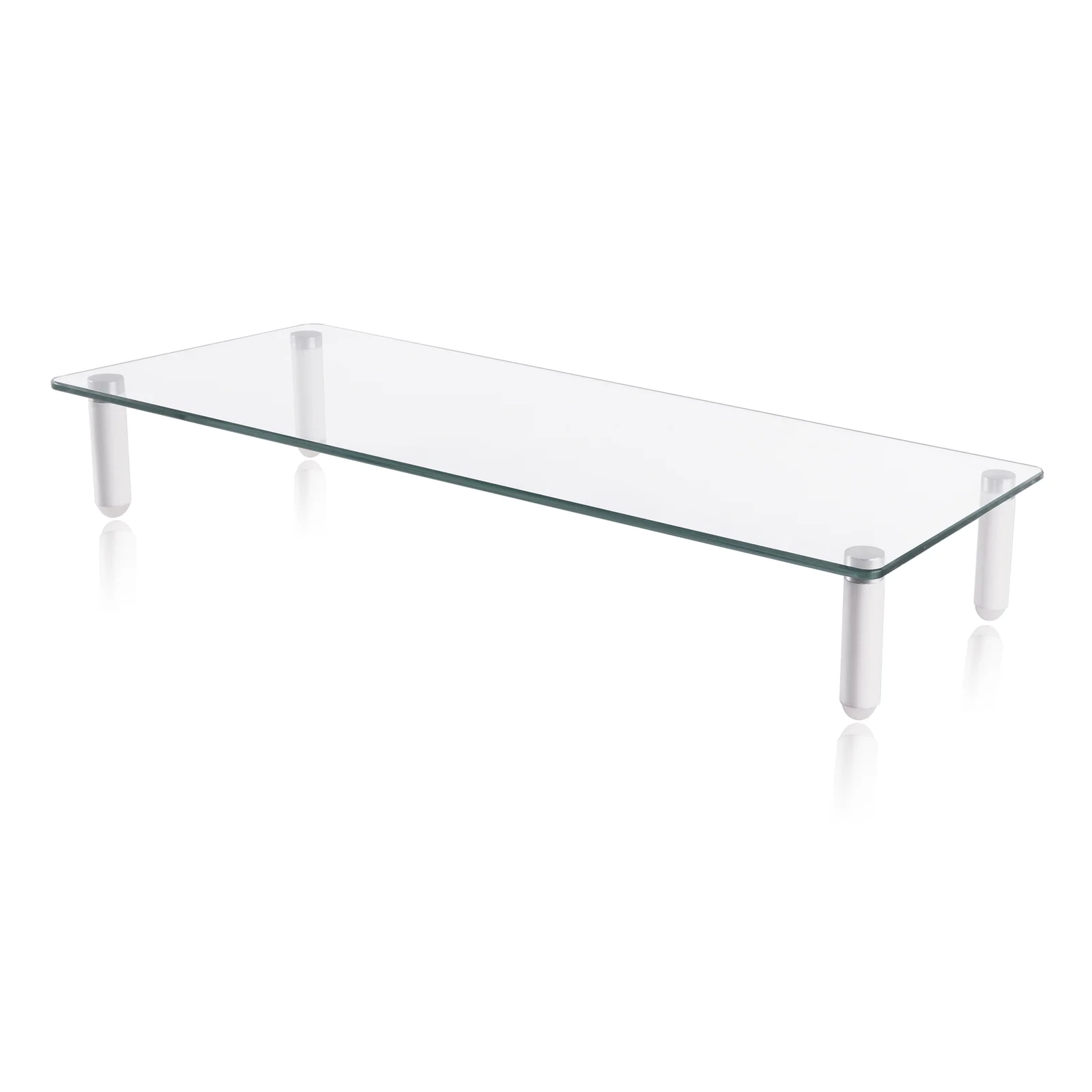 Support de moniteur de bureau en verre