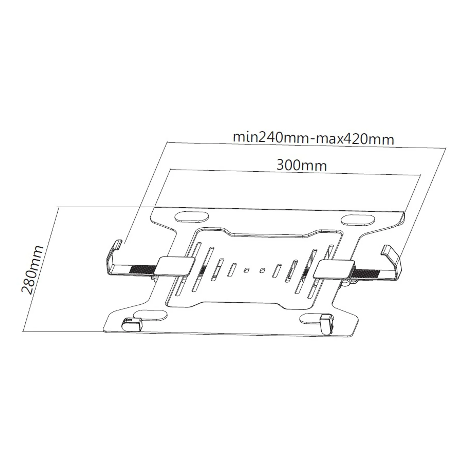 Equip Support pour ordinateur portable 10"-15,6