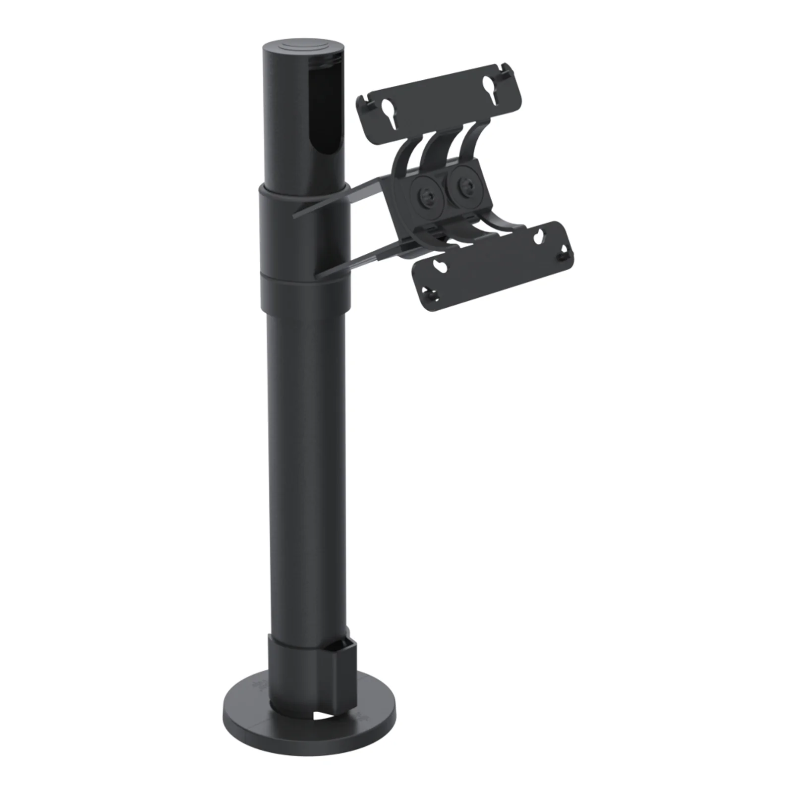 SpacePole POS SPV1301-02 accessoire de système de paiement en point de vente Monture POS Noir Métal 12 kg 75 x 75 mm 100 x 100 mm