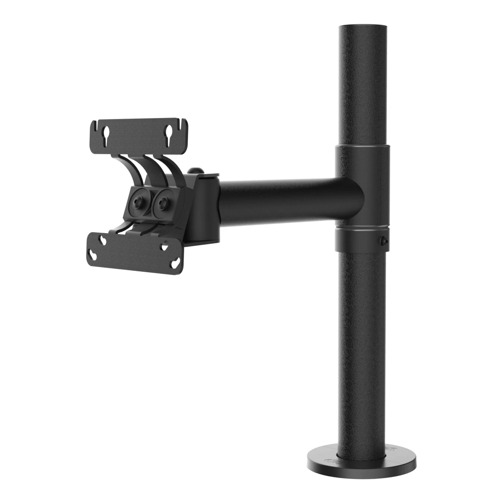 Ergonomic Solutions SpacePole POS SPV1304-02 accessoire de système de paiement en point de vente Monture POS Noir Métal 12 kg 75 x 75 mm 100 x 100 mm