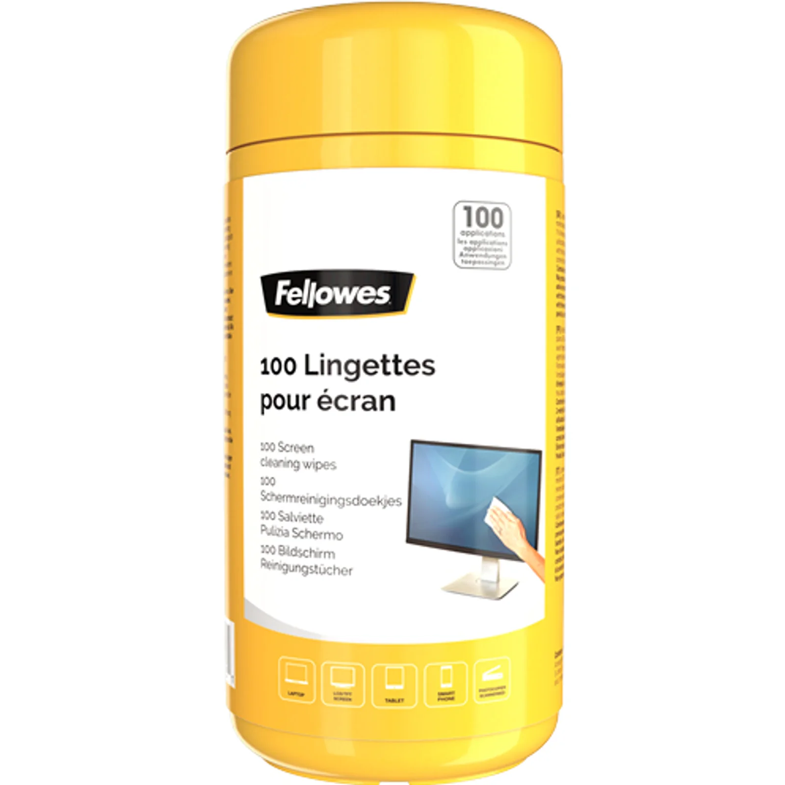 100 lingettes pour écran