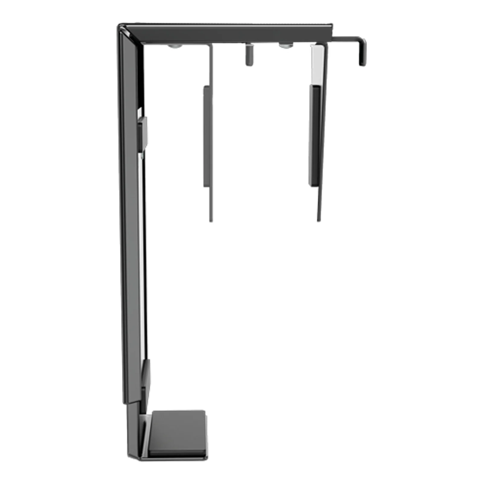 Fellowes 100136875 support pour unité centrale Support de CPU sous le bureau Noir