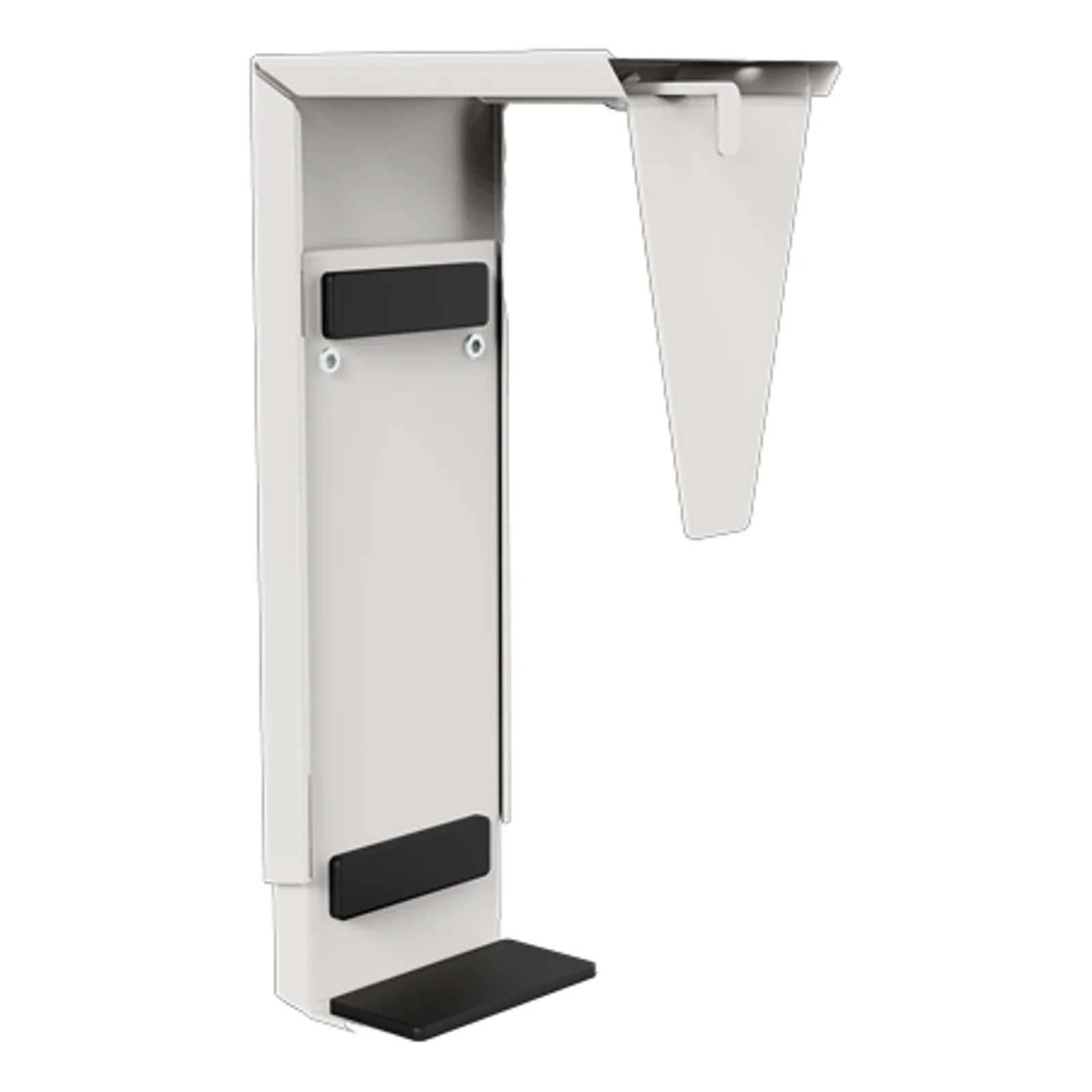 100136876 support pour unité centrale Support de CPU sous le bureau Blanc