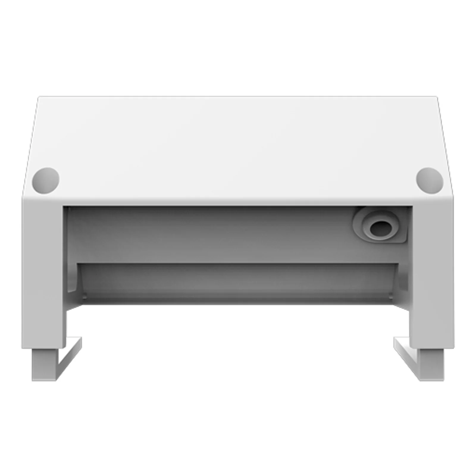 Fellowes 100137173 multiprise 2 m 1 sortie(s) CA Intérieure Blanc