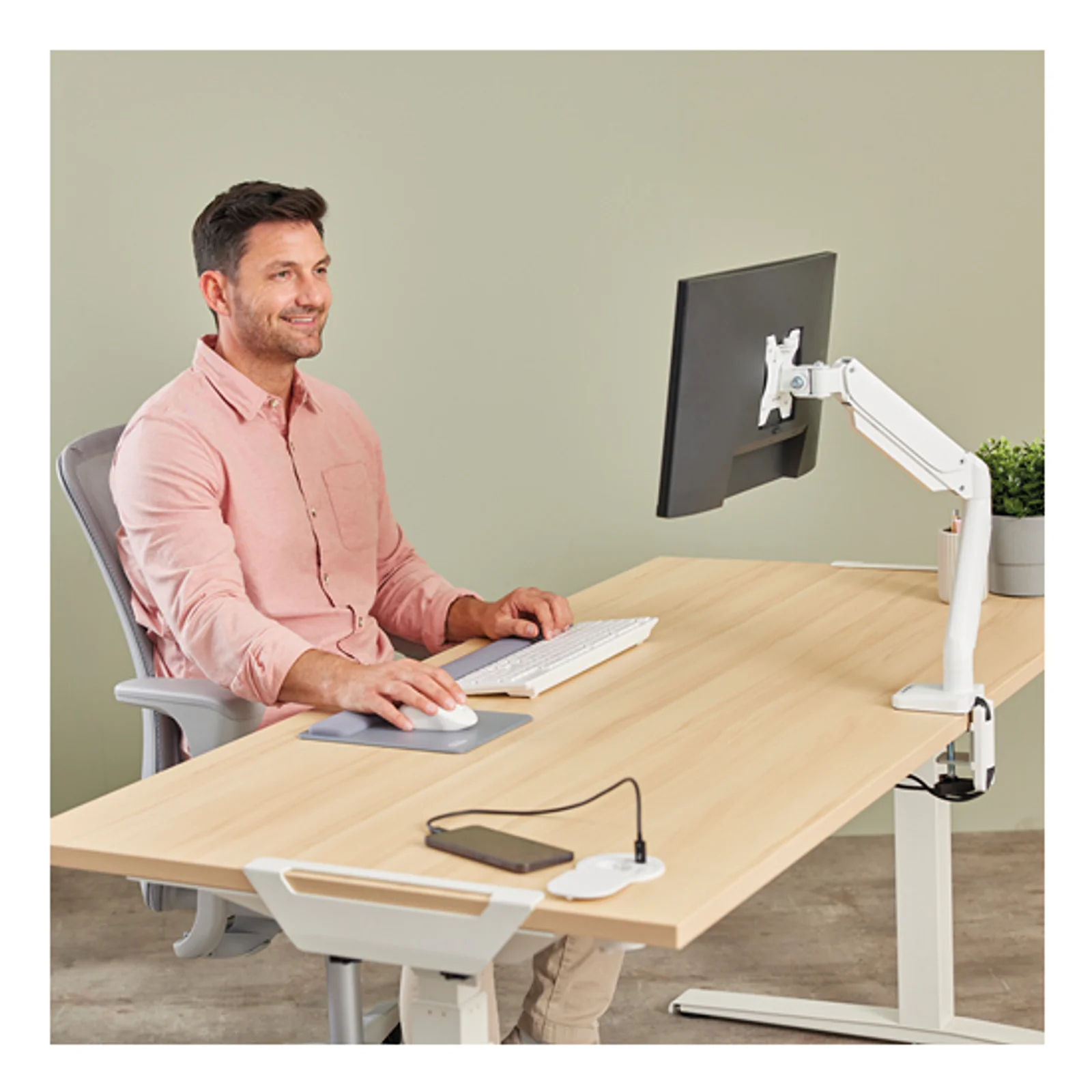 Fellowes 100137178 multiprise 2 m 1 sortie(s) CA Intérieure Blanc