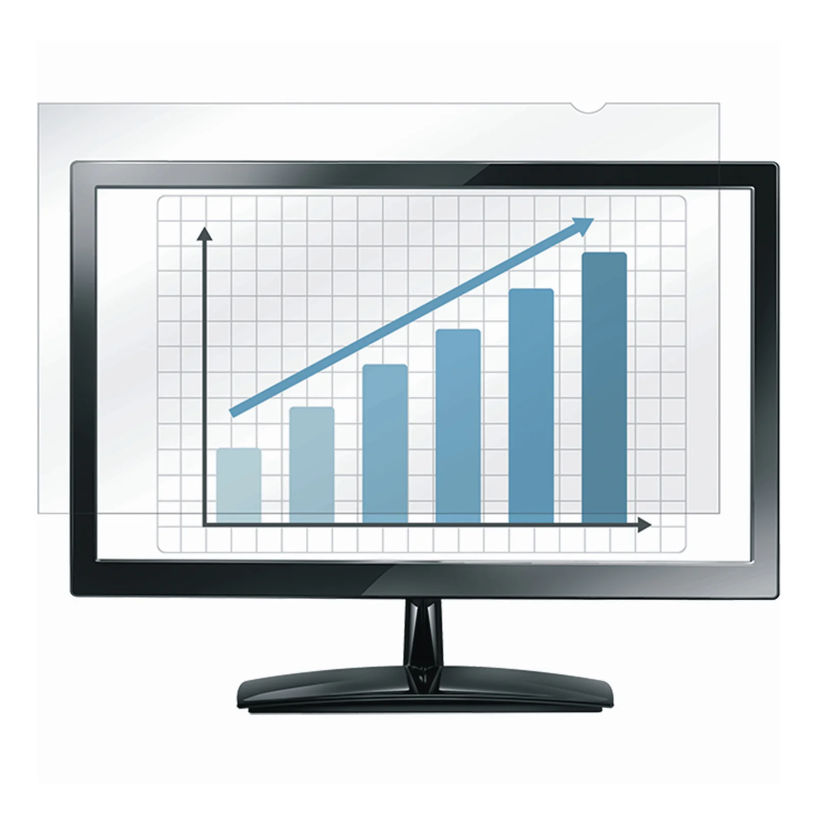 Fellowes 4815801 filtre anti-reflets pour écran et filtre de confidentialité 49,5 cm (19.5") Moniteur/ordinateur portable Filtre de confidentialité sans bords pour ordinateur