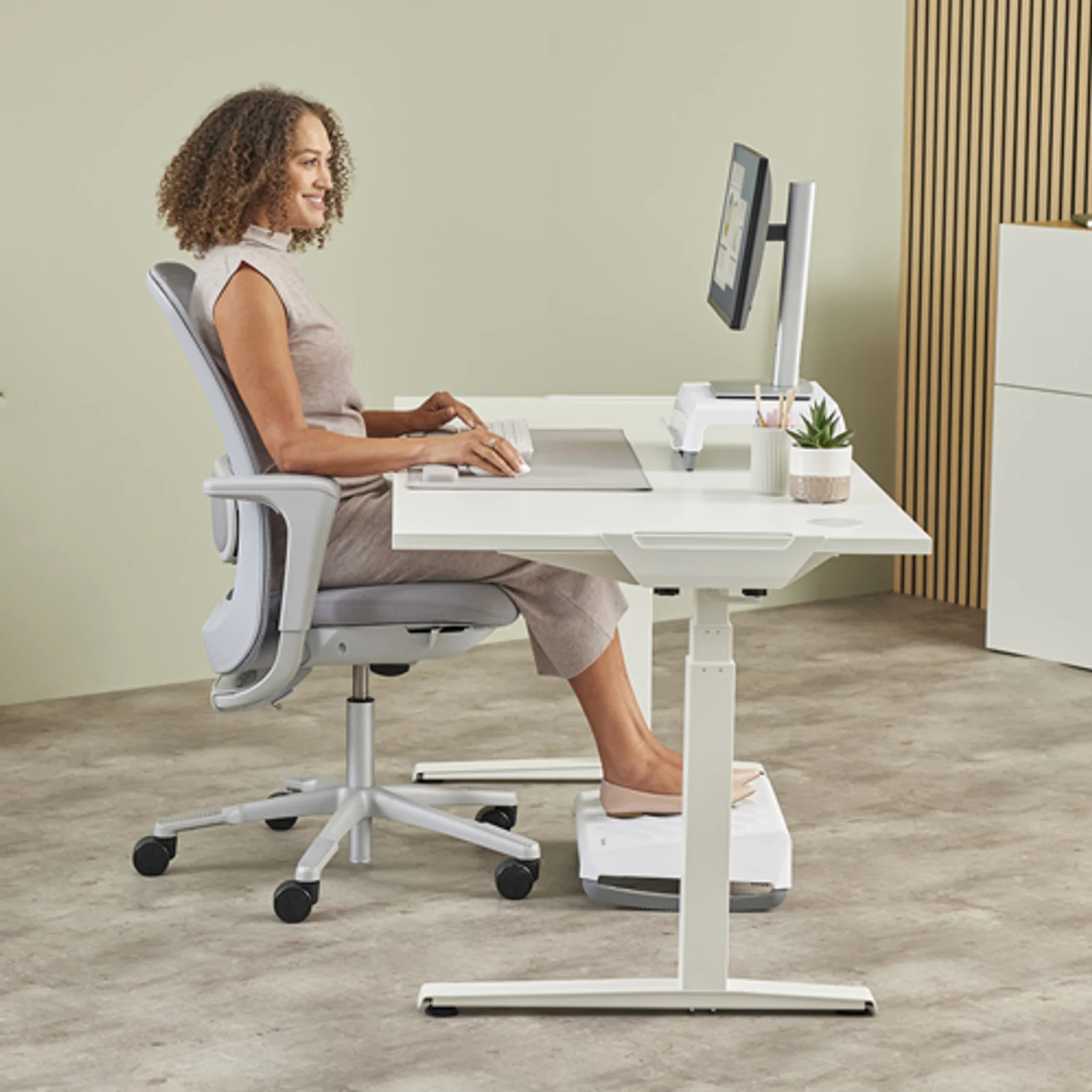 Fellowes Breyta repose-poignet Silicone Sable