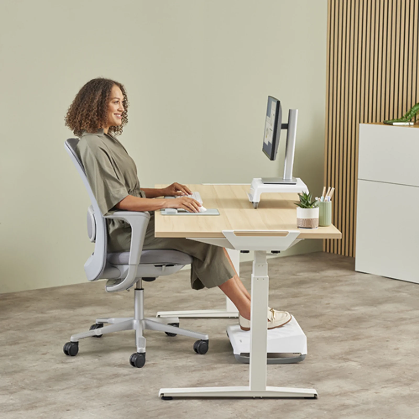 Fellowes Breyta repose-poignet Silicone Sage