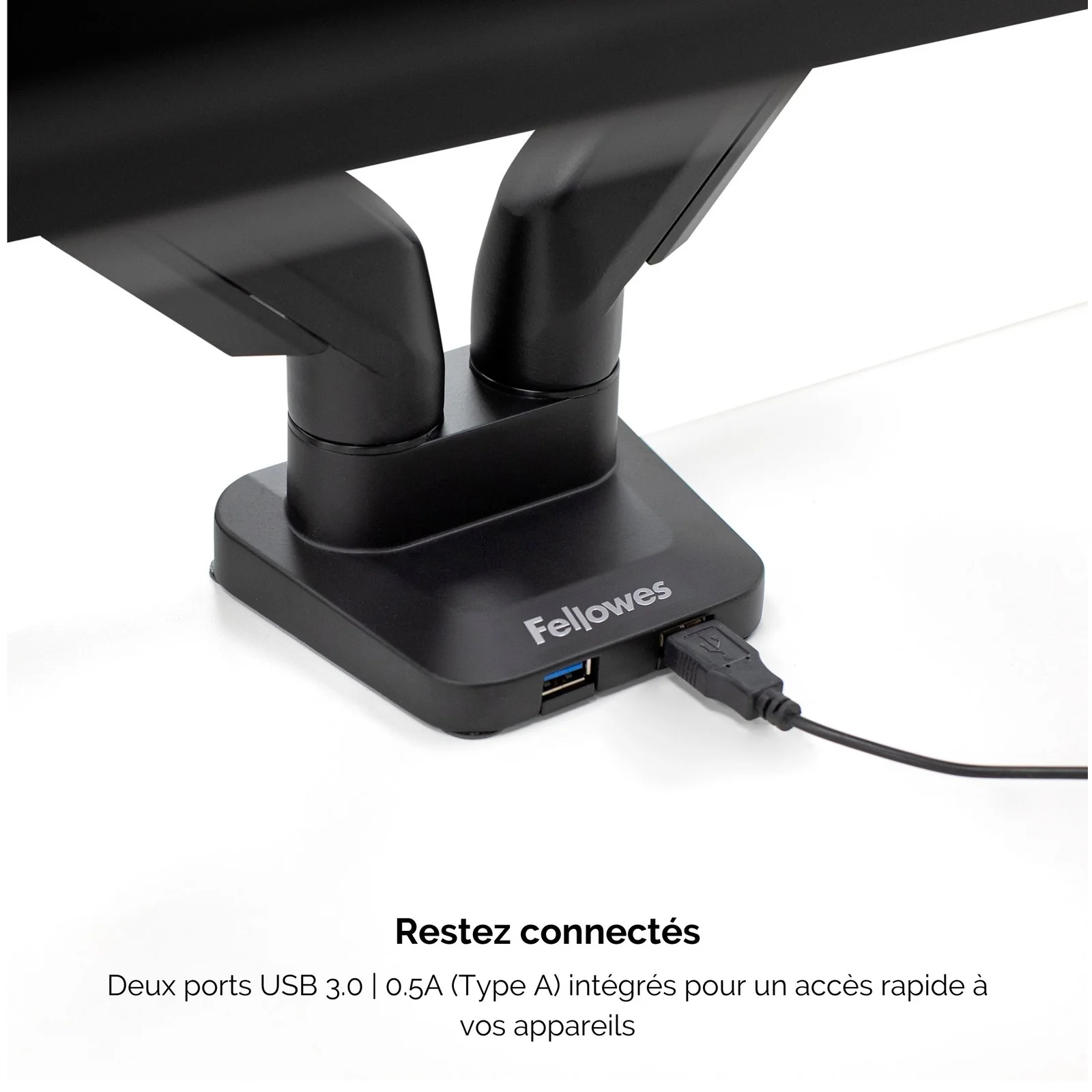 Fellowes Platinum Series Bras porte-écrans double