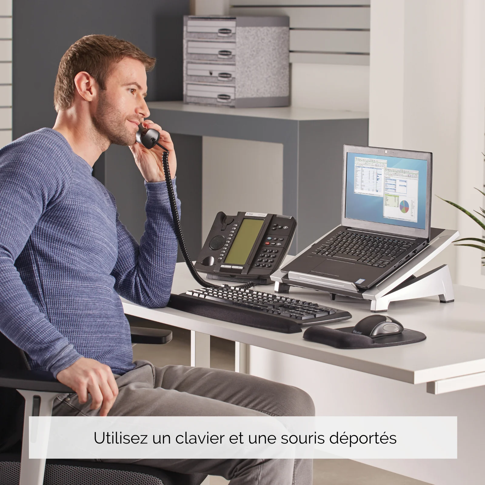 Fellowes Support pour ordinateur portable Office Suites