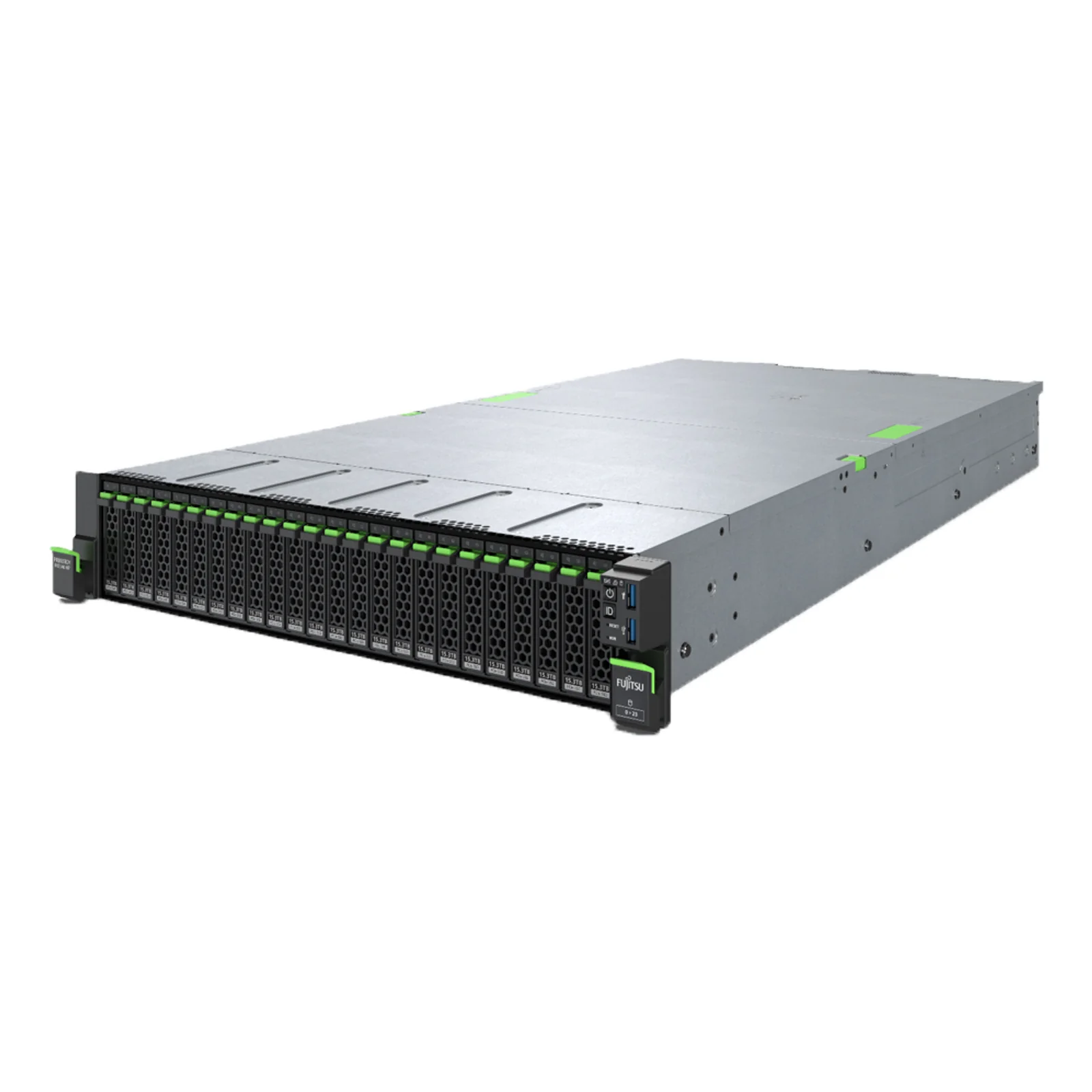 Fujitsu PRIMERGY RX2540 M7 serveur 0 Go Rack (2 U) Intel® Xeon® Silver 4410Y 2 GHz 32 Go DDR5-SDRAM 900 W