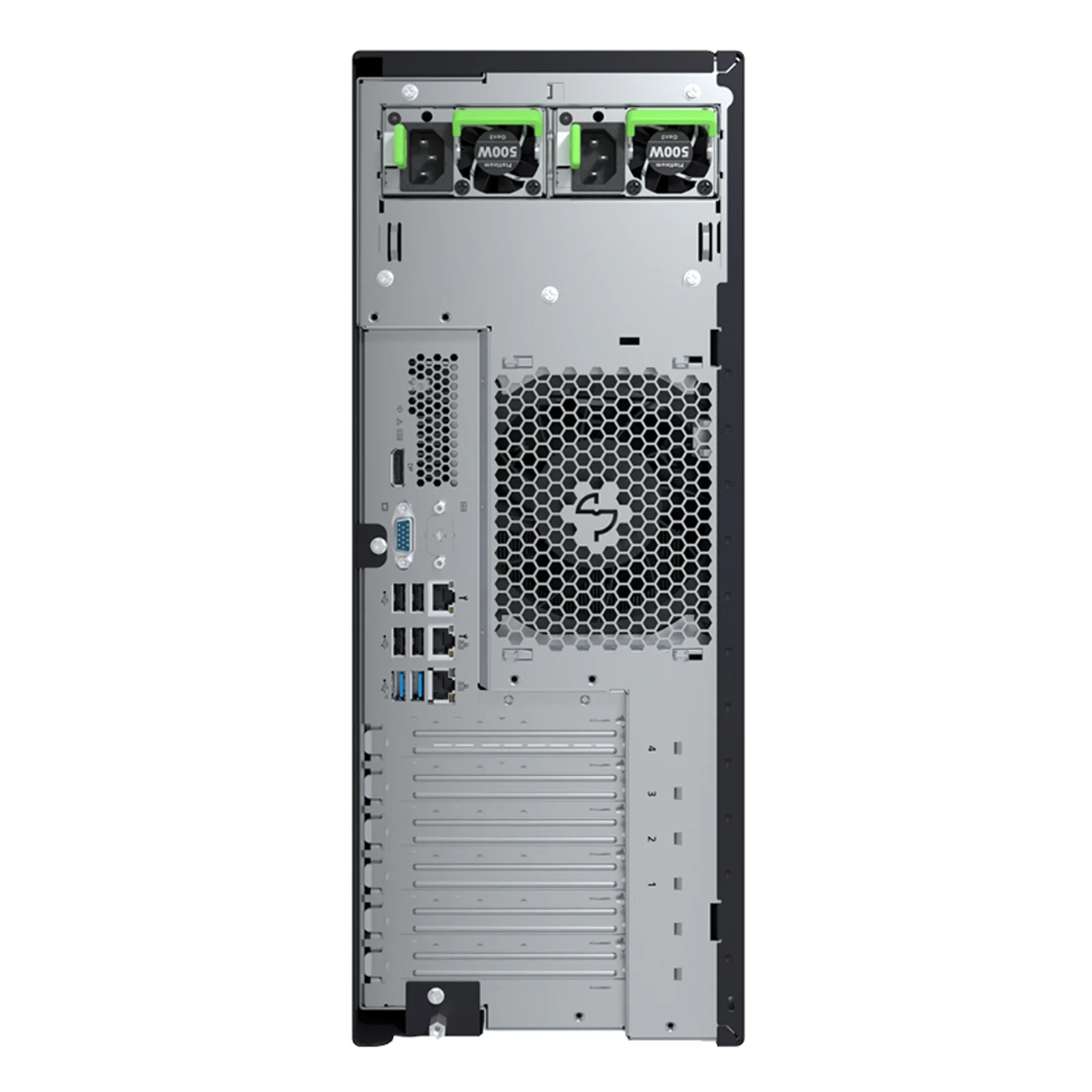 Fujitsu PRIMERGY TX1330 M5 serveur Tower Intel Xeon E E-2388G 3,2 GHz 32 Go DDR4-SDRAM 500 W